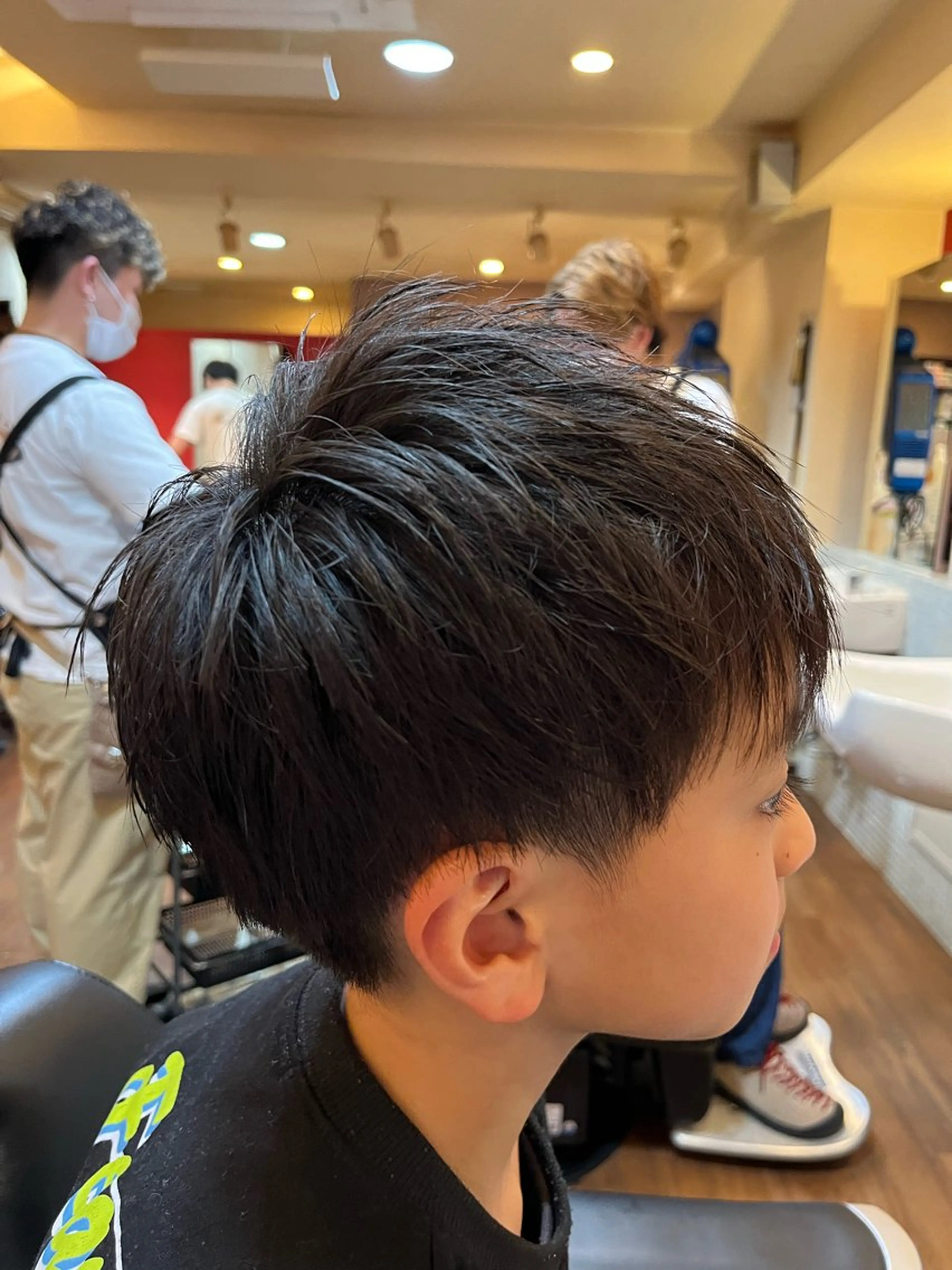 ミディアム 学生 新長田メンズヘアなら まかせて🌟秋永のヘアスタイル
