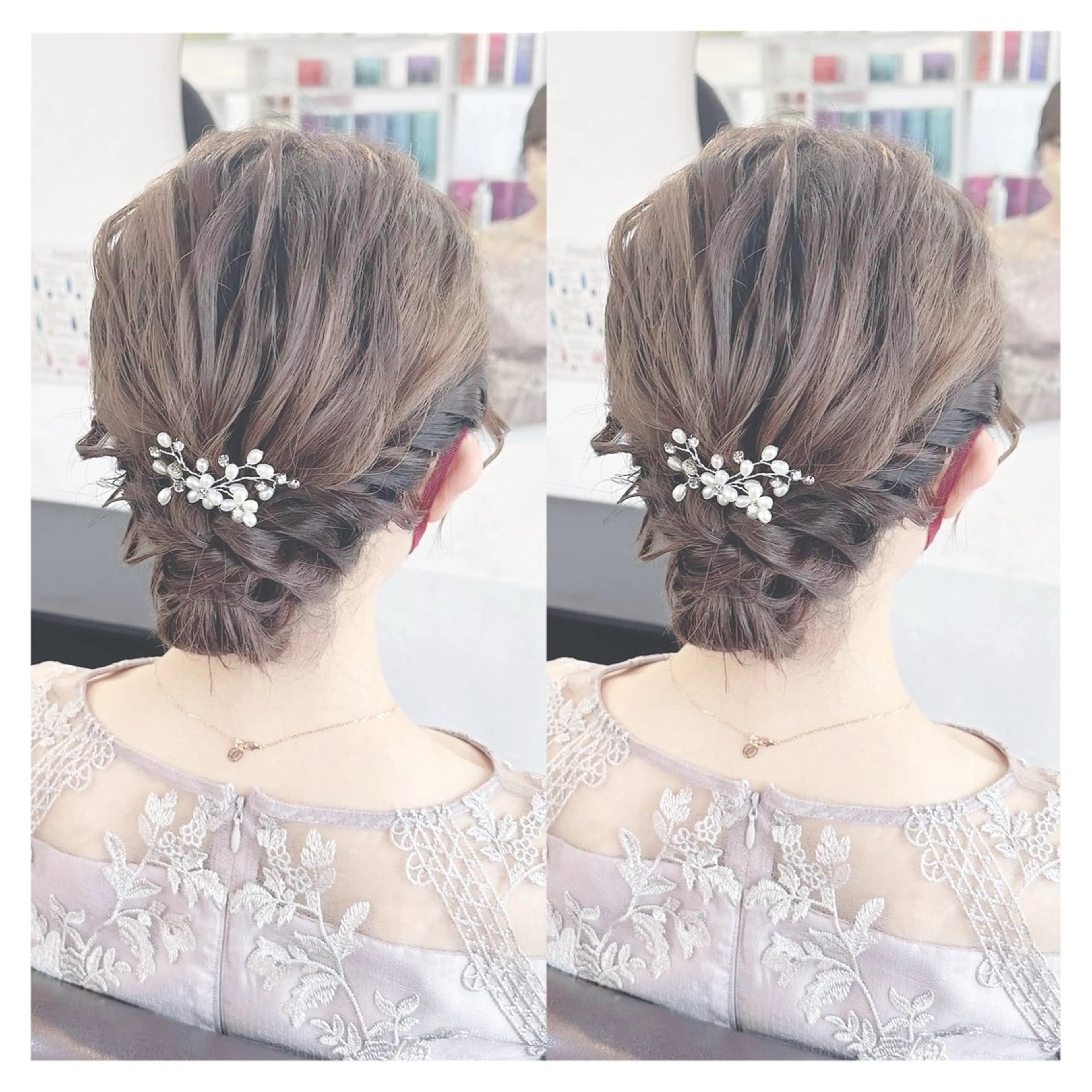 早朝ヘアセット🫧の写真