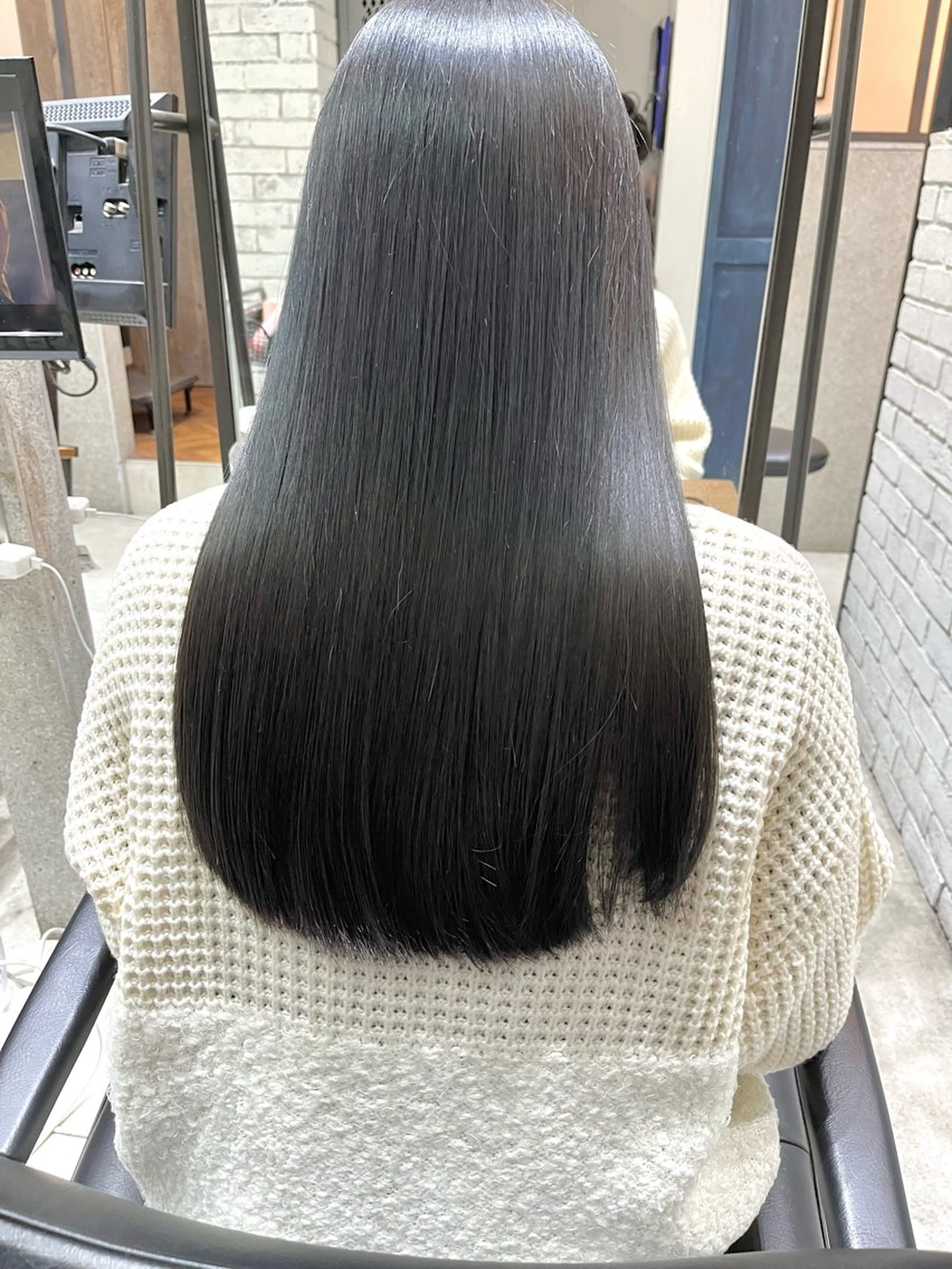 ロング カラー 髪質改善 トリートメント 酸熱トリートメント 🌈外国風ハイライト こうたろうのヘアスタイル