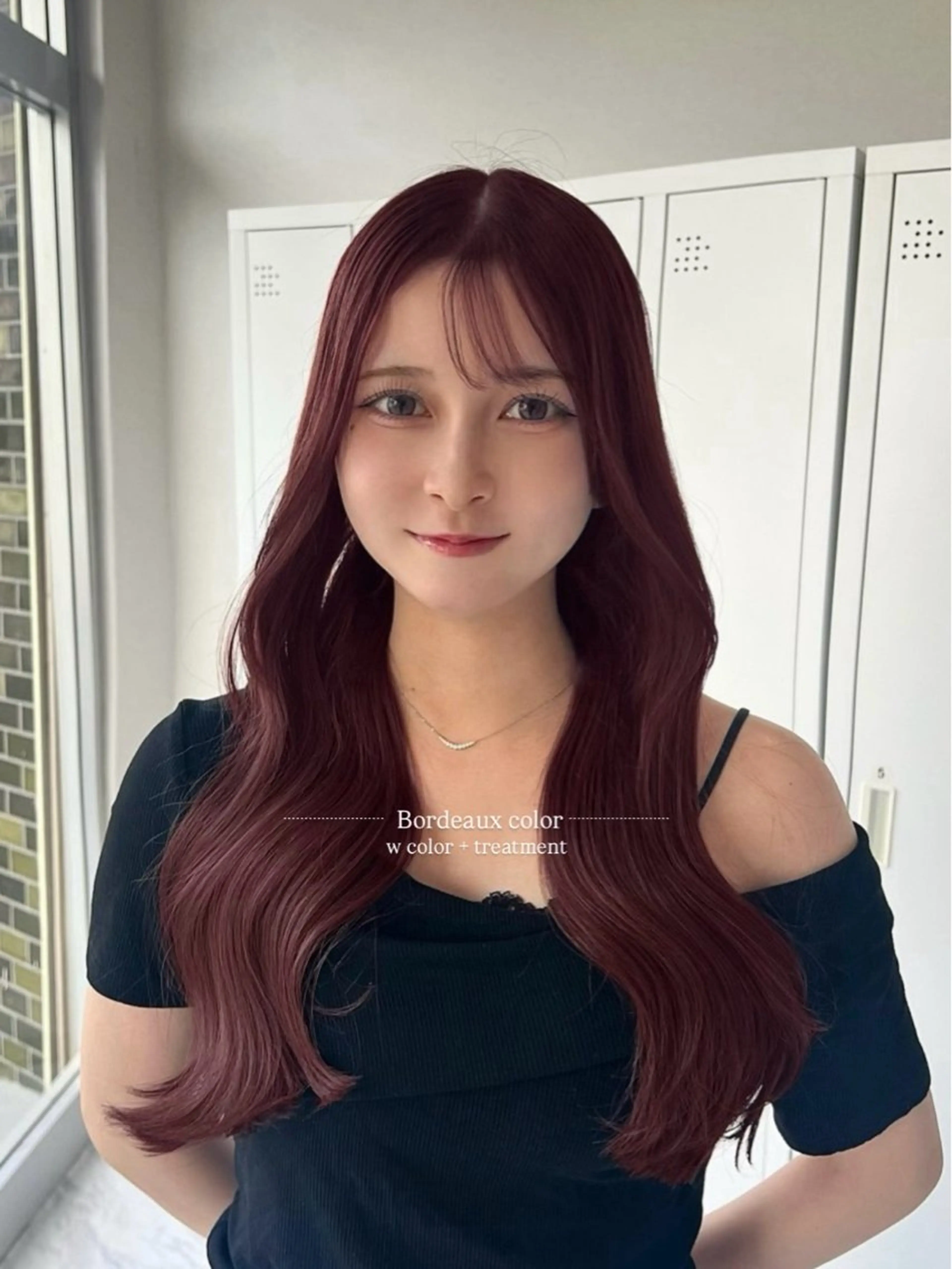 ロング カラー ヘアカラー トリートメント 🩰‎暖色特化 / 𝐒𝐚𝐤𝐢🤎のヘアスタイル