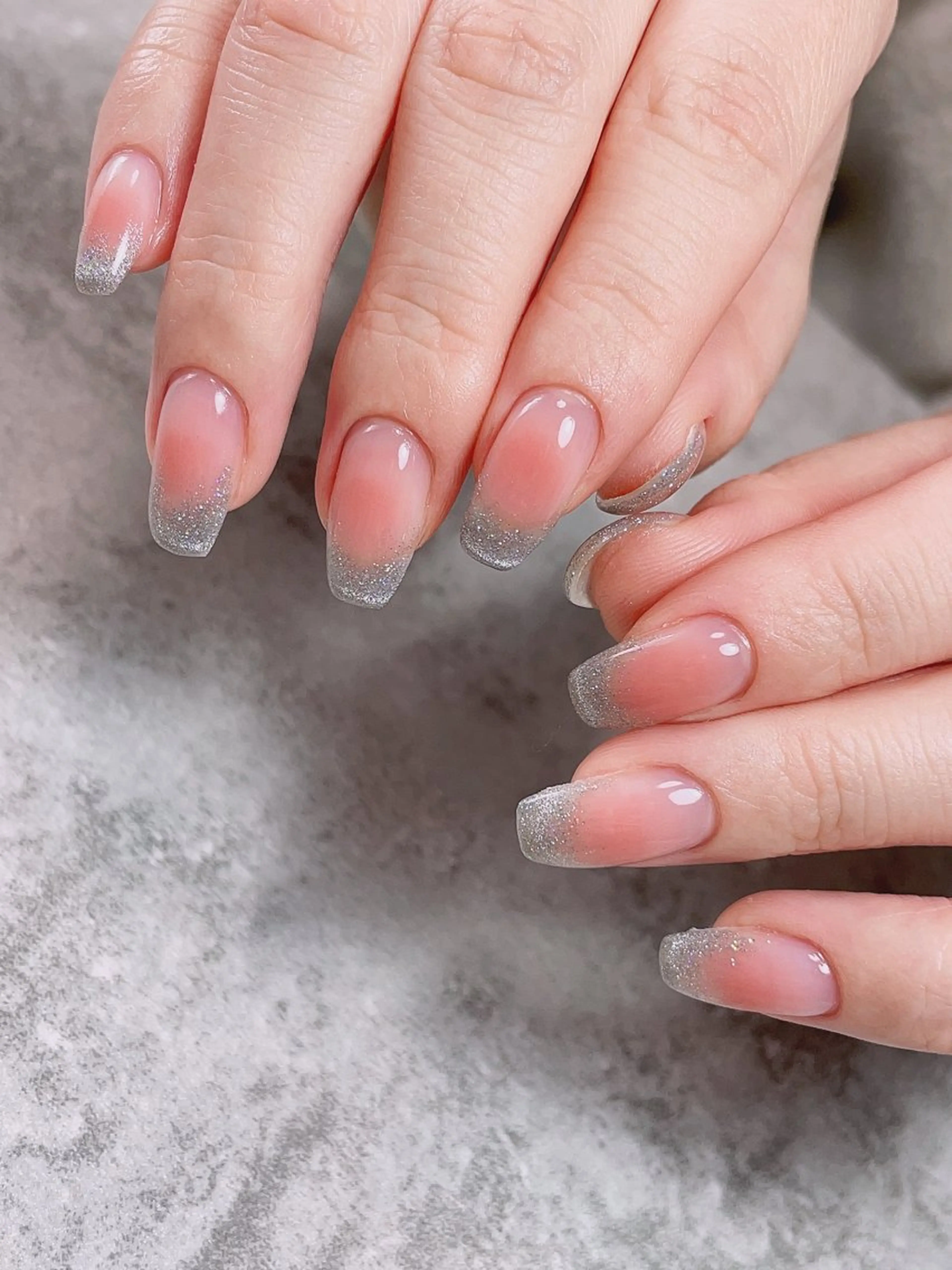 ネイル チークネイル フレンチネイル マグネットネイル マグネットフレンチ Ai Nailのネイルデザイン