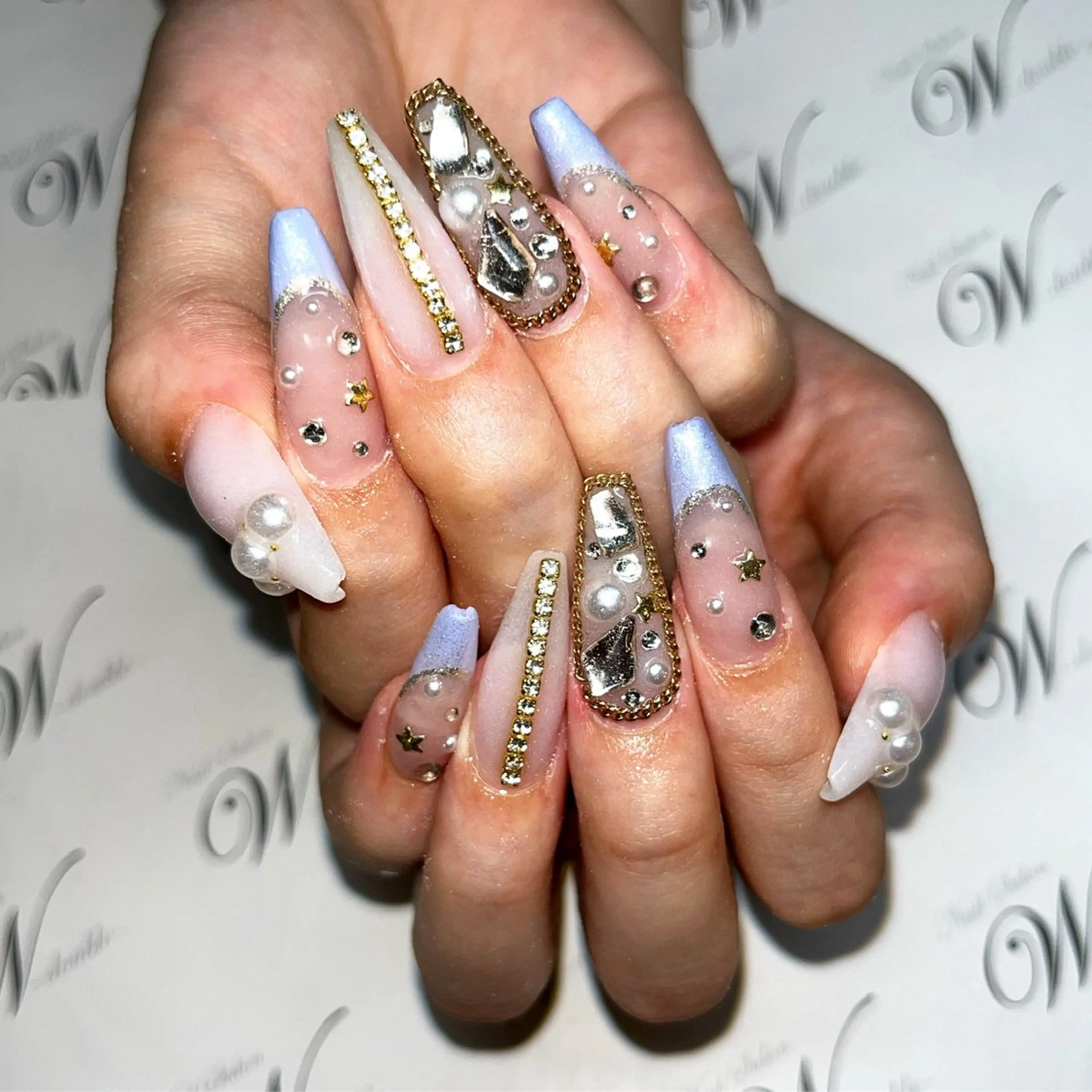 ハンドネイル ネイルサロン ダブルのネイルデザイン