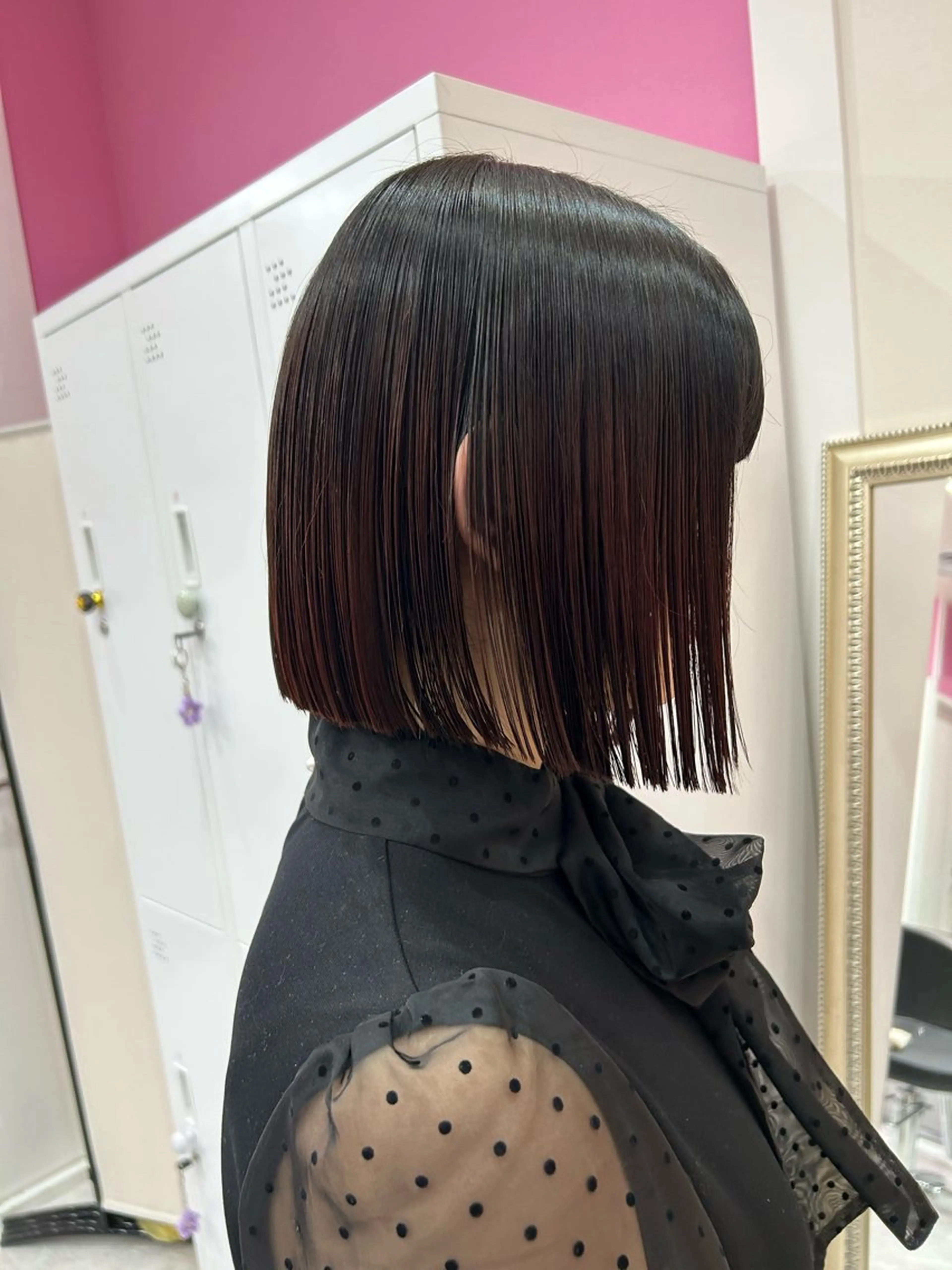 切りっぱなしカット＋トリートメントの写真