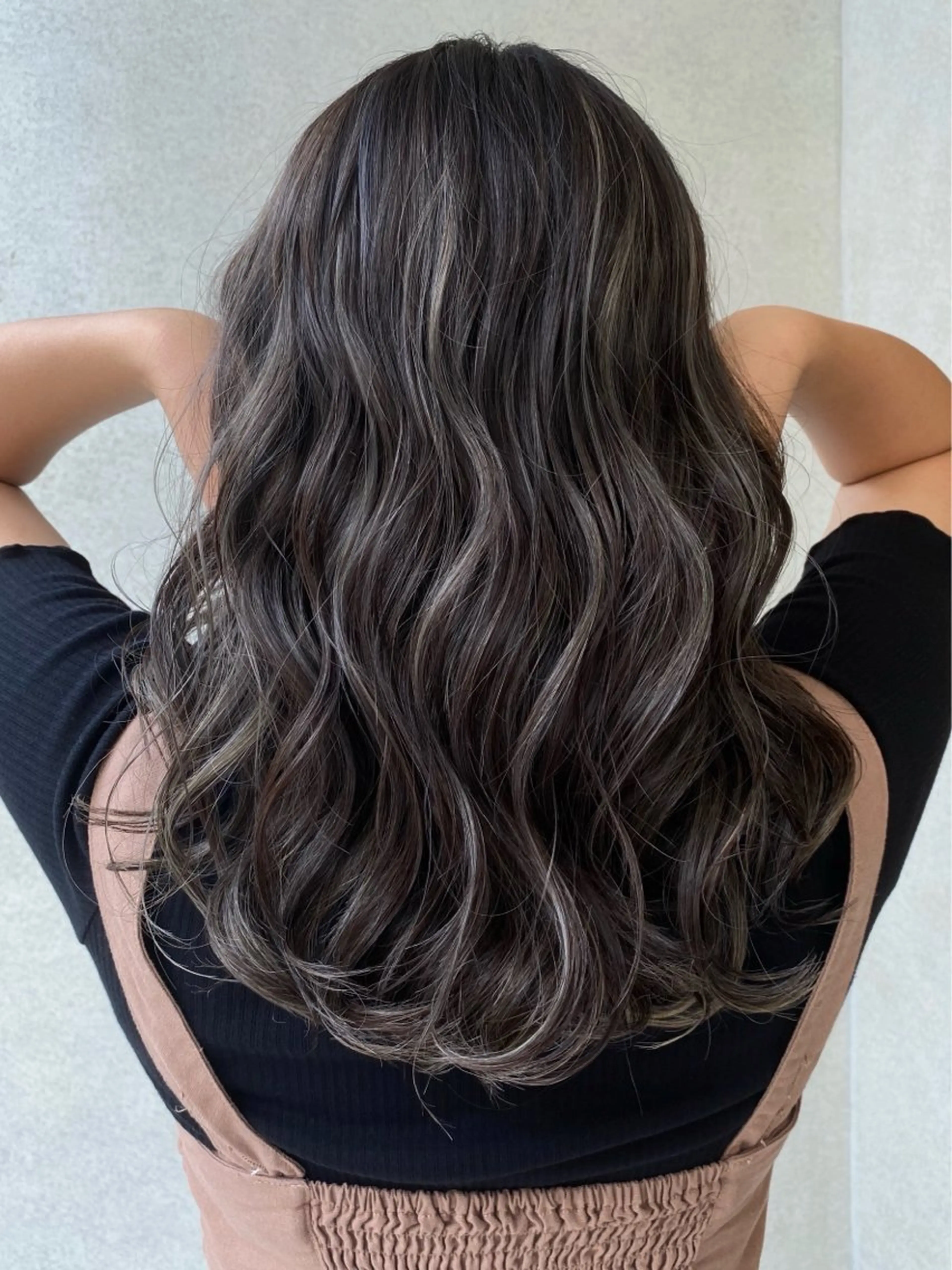 ミディアム カラー 艶カラー/ヘアセット 着付け　ふうか　渋谷のヘアスタイル