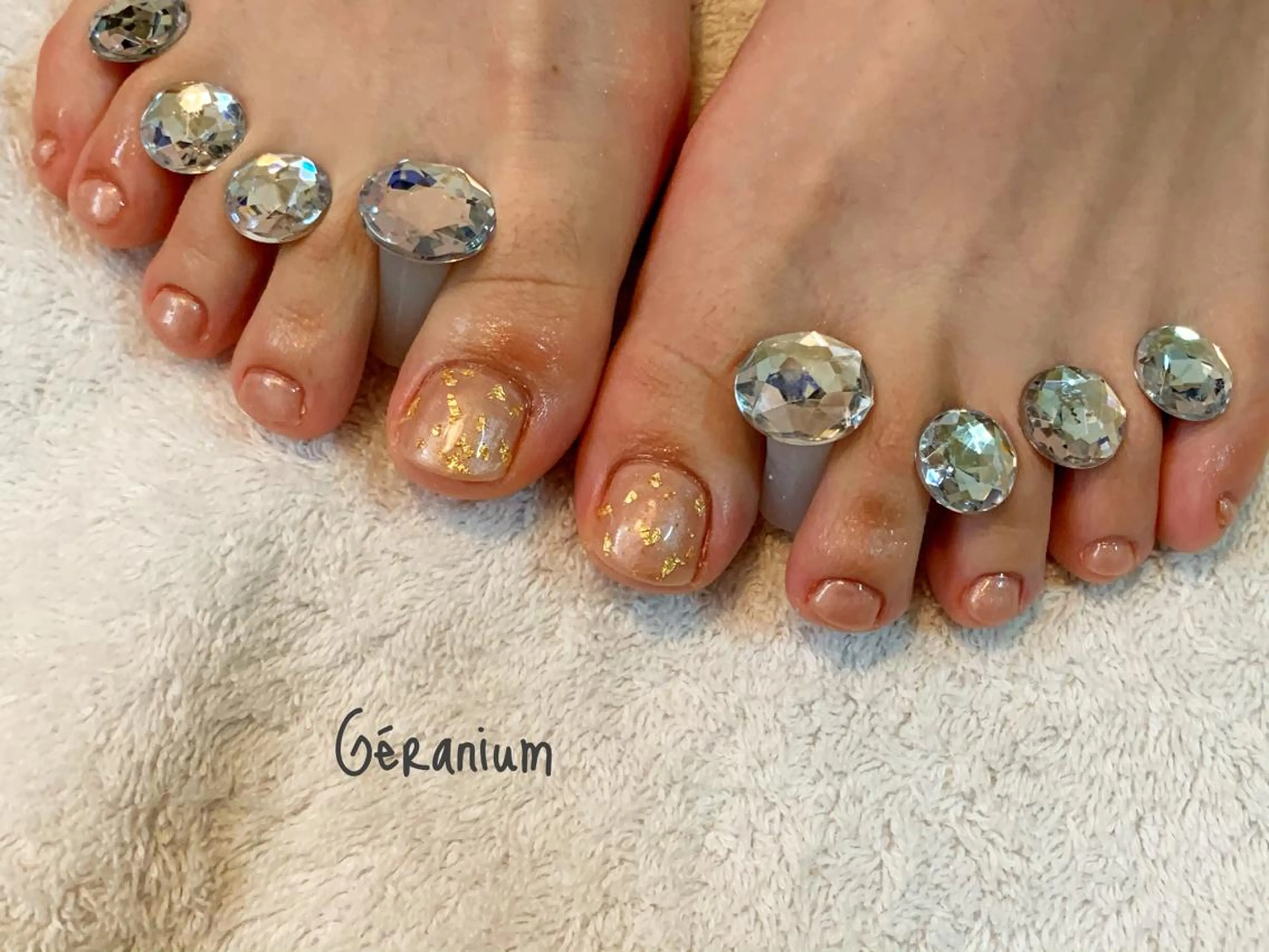 ネイル ハンドネイル フットネイル GéRanium Harukaのネイルデザイン