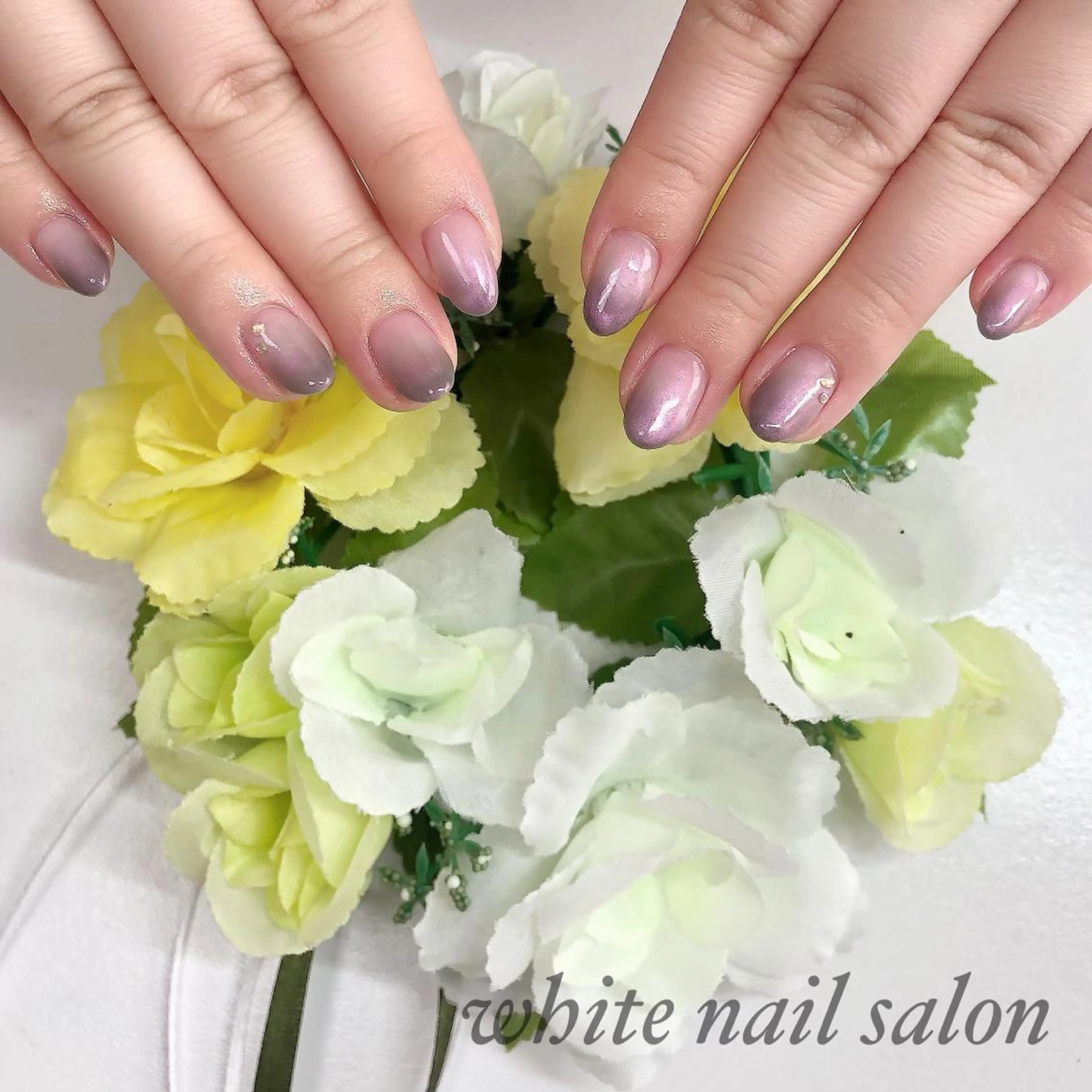 ネイル アートネイル フレンチネイル ジェルネイル ハードジェル 持ち込み white nail salonのネイルデザイン