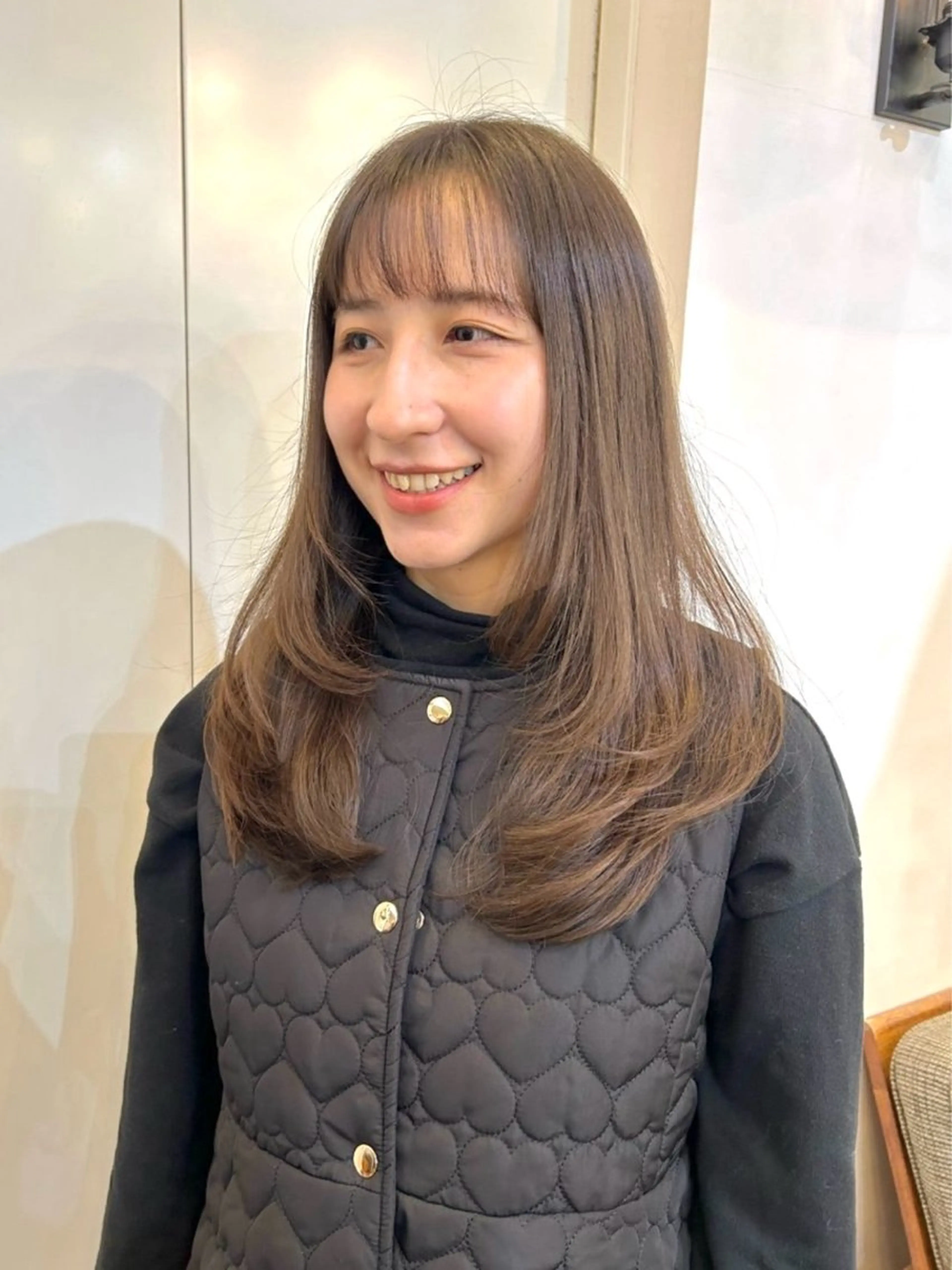 ロング yuu 🪴 透明感 カラー/メンズパーマのヘアスタイル