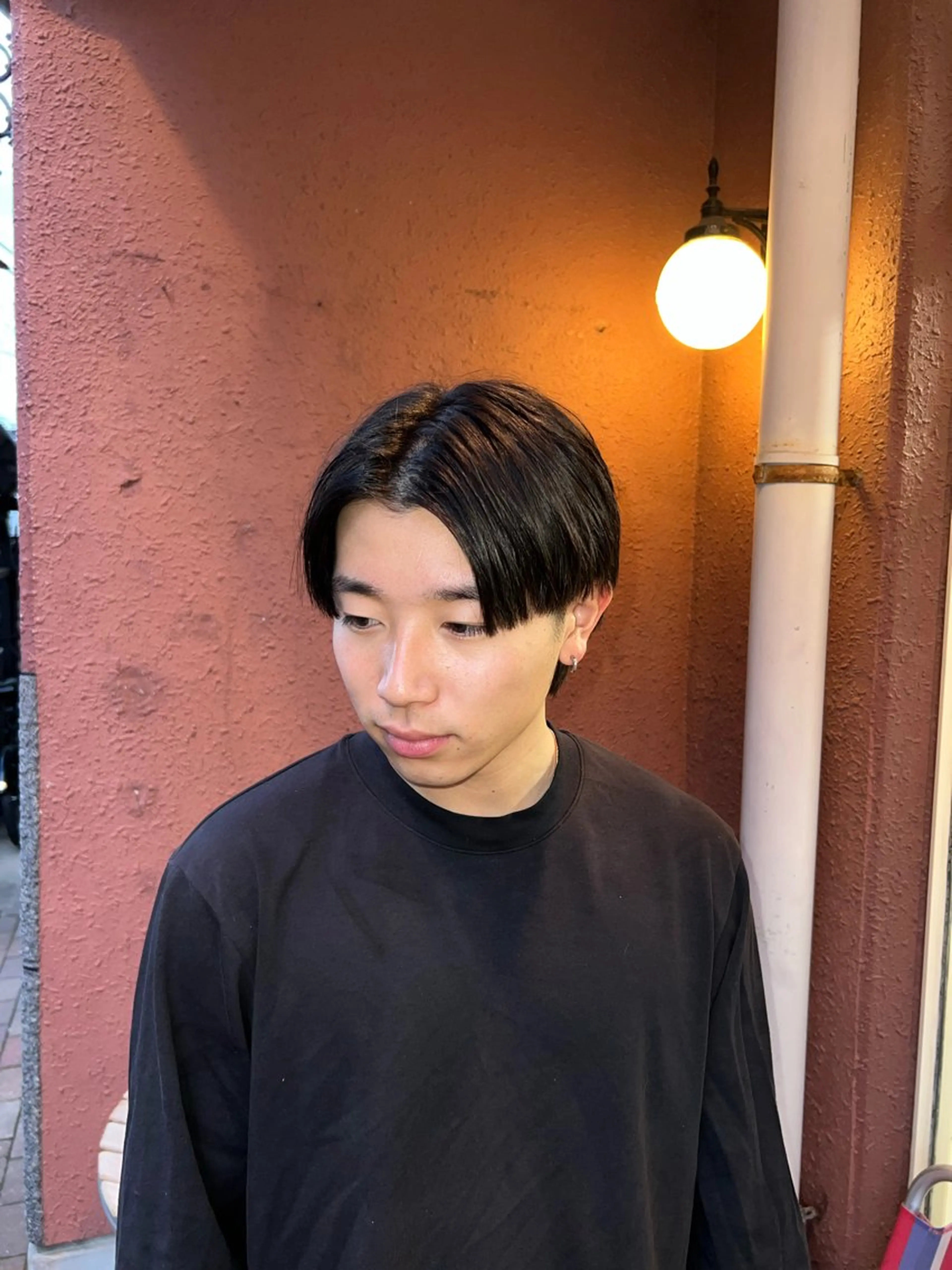 ショート オオエ トア／カラー／パーマのヘアスタイル