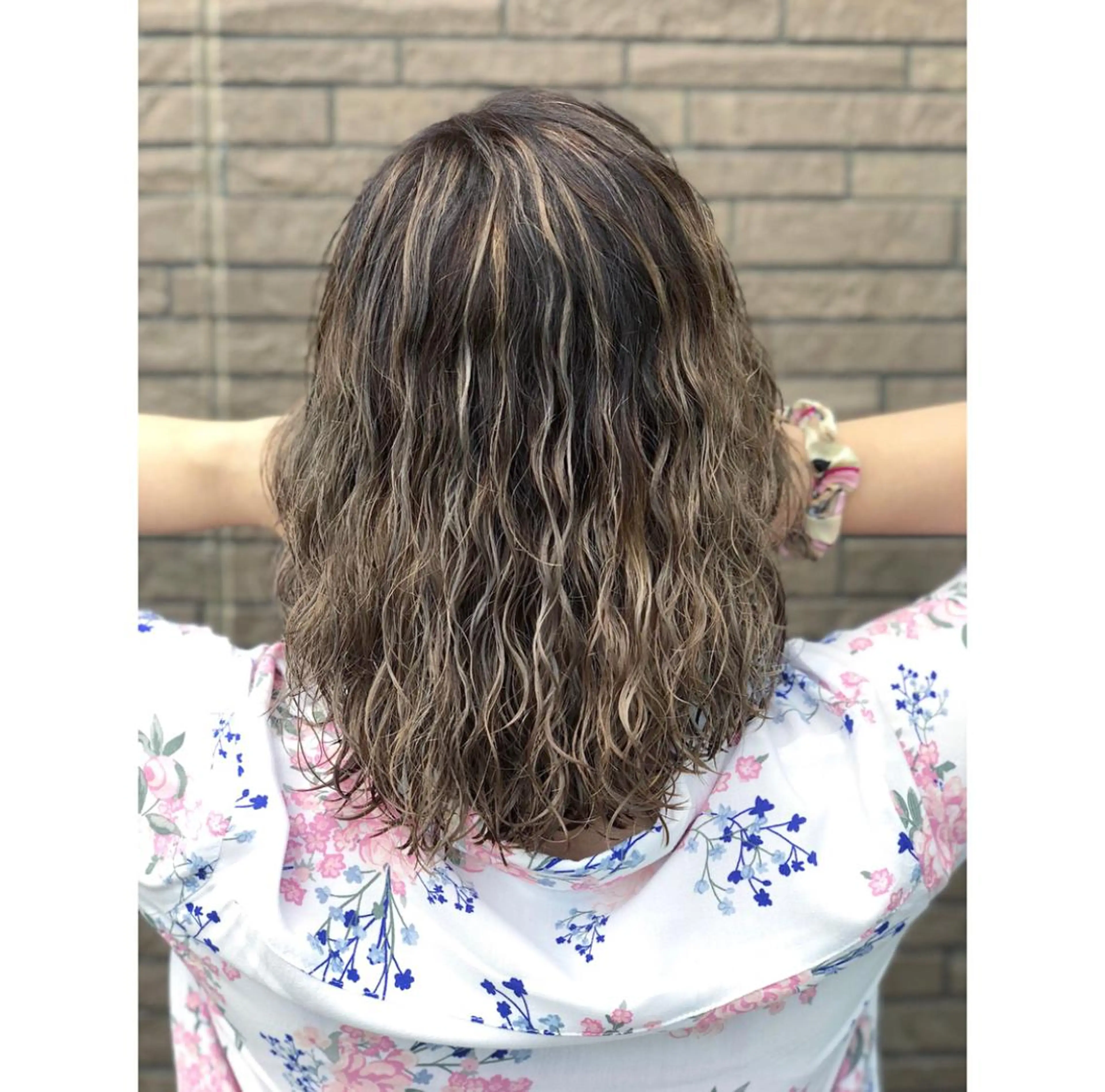 ショート カラー バレイヤージュ デザインカラー グラデーションカラー ハイライトカラー ハイトーンカラー アンドウ ユウ/ レイヤーカット/韓国のヘアスタイル