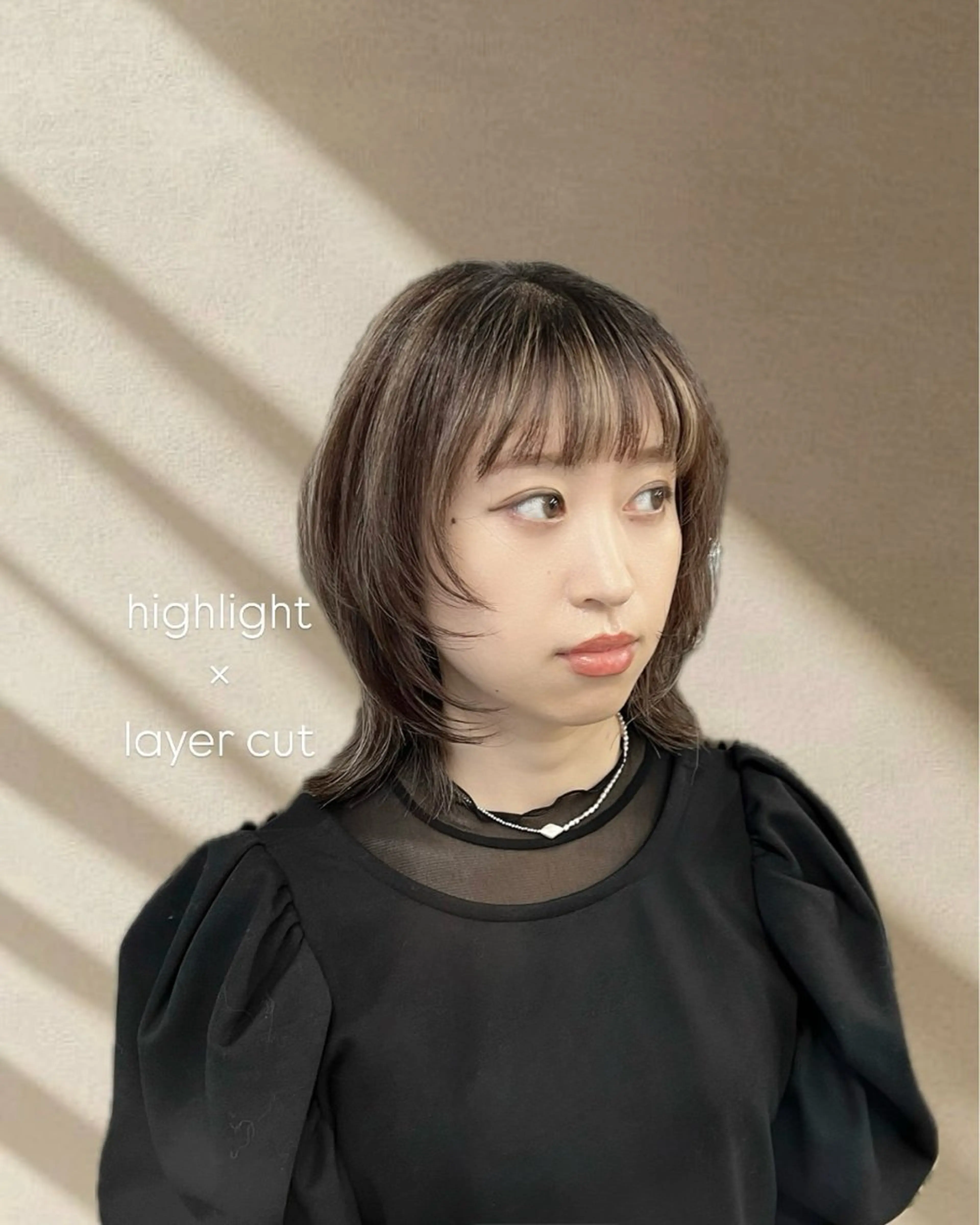 ミディアム INORI @de2poのヘアスタイル