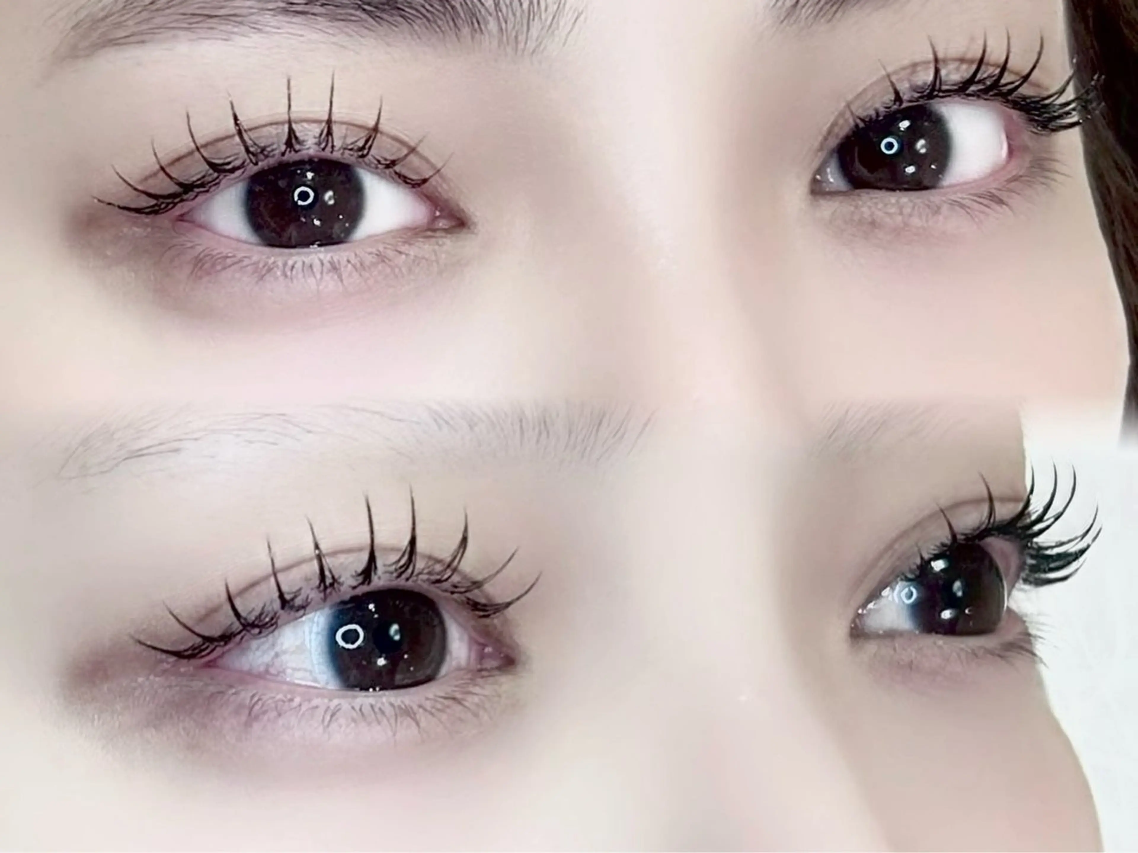 マツエク・マツパ 束感まつパ/ワンホン 𝐑𝐈𝐊𝐎🎀のマツエク・マツパデザイン