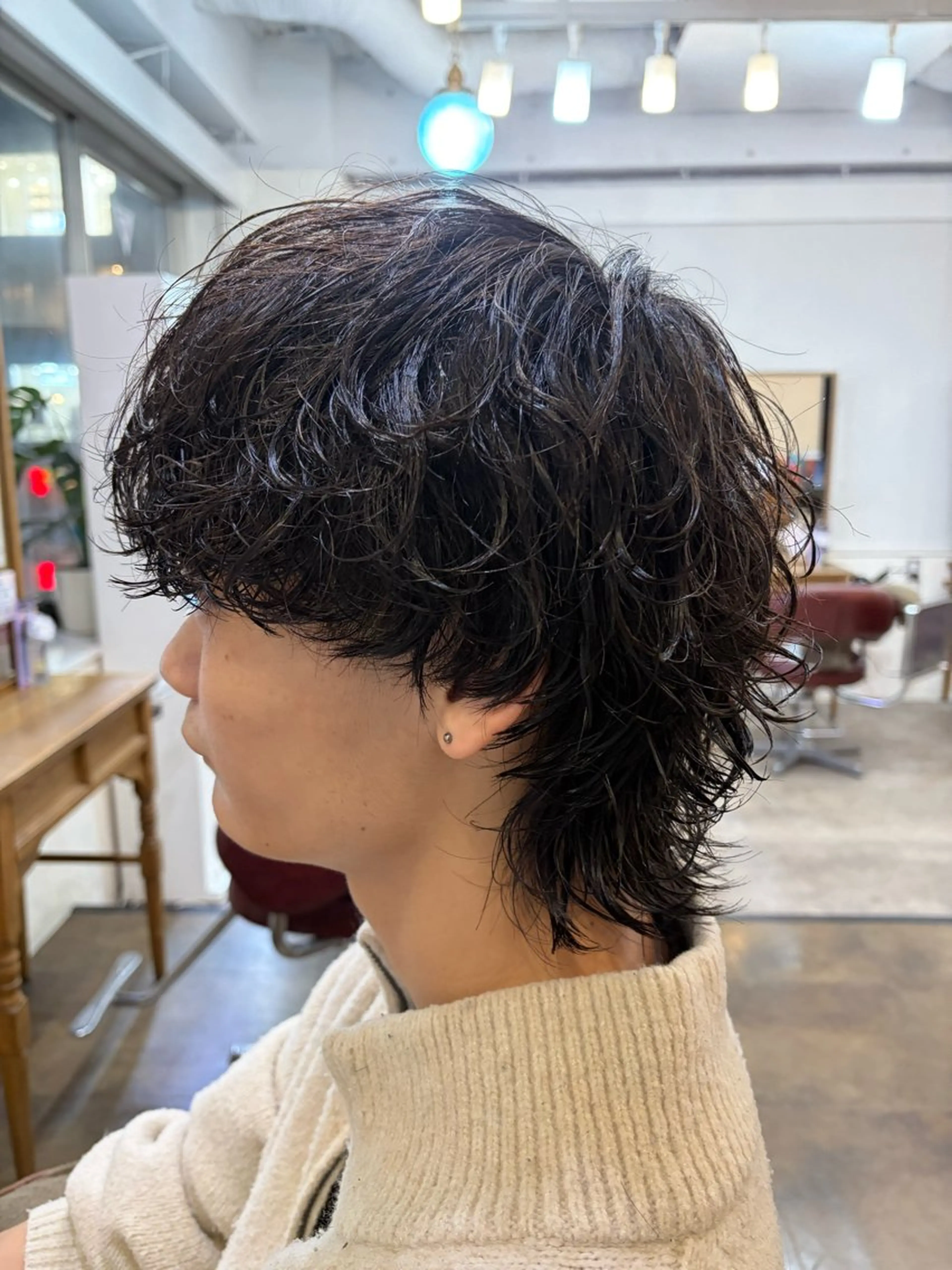 ミディアム パーマ メンズ マツエク特化 根本莉子のマツエク・マツパデザイン