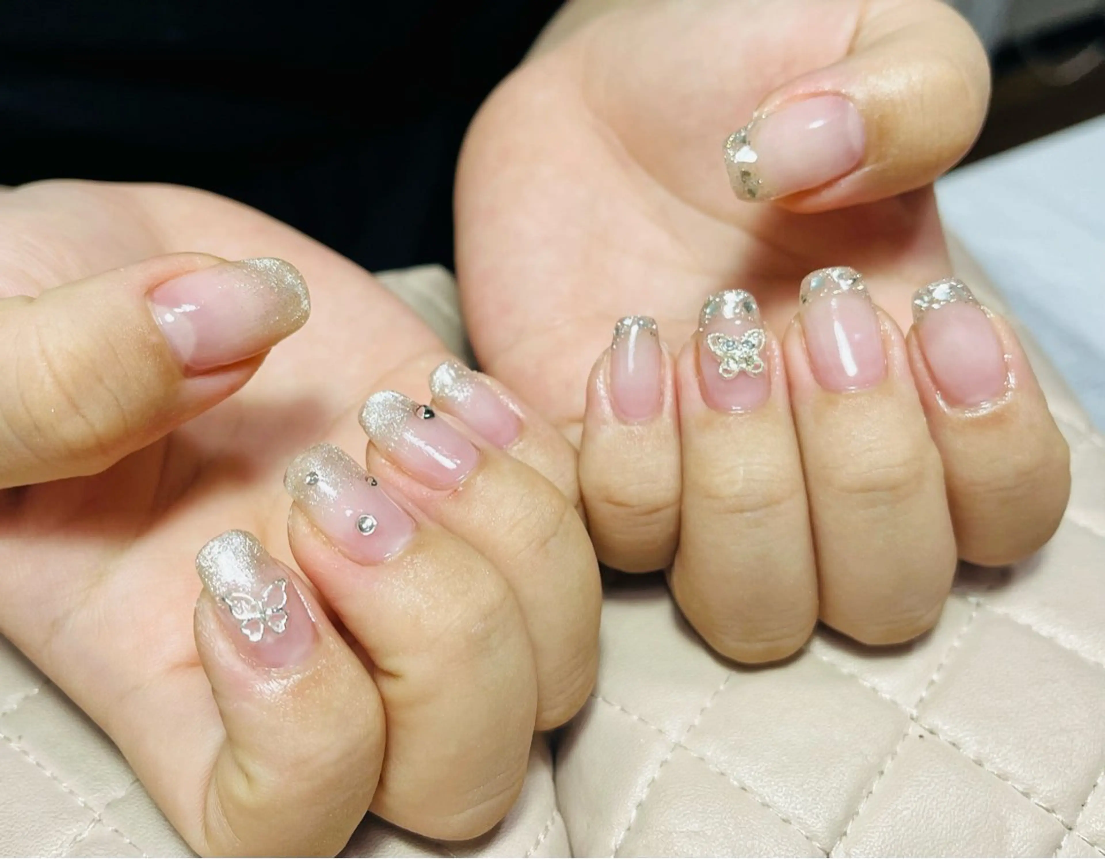 ネイル ハンドネイル goldgleams ちなのネイルデザイン