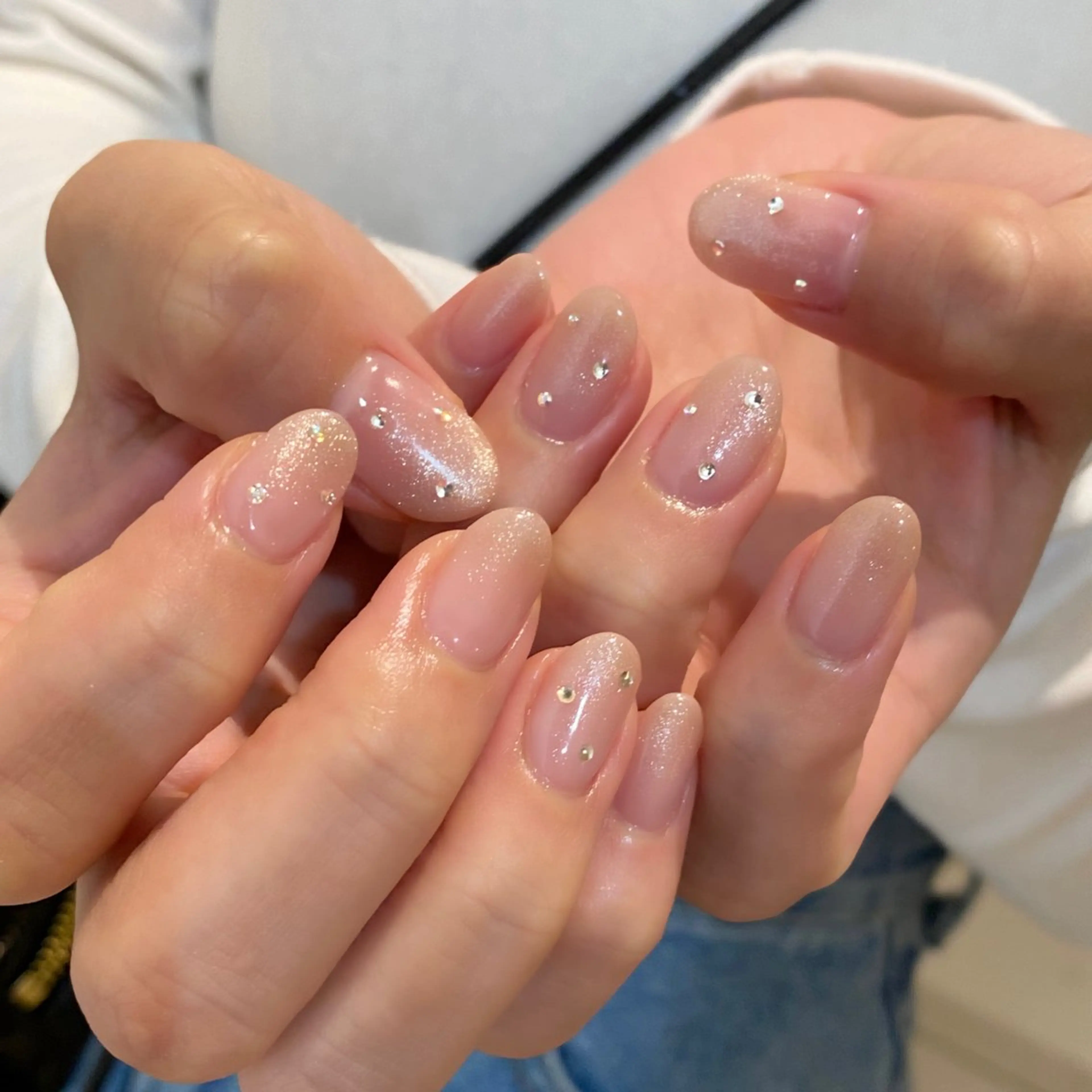 ネイル グラデーション マグネットネイル Yuriko Omi パラジェル/渋谷のネイルデザイン