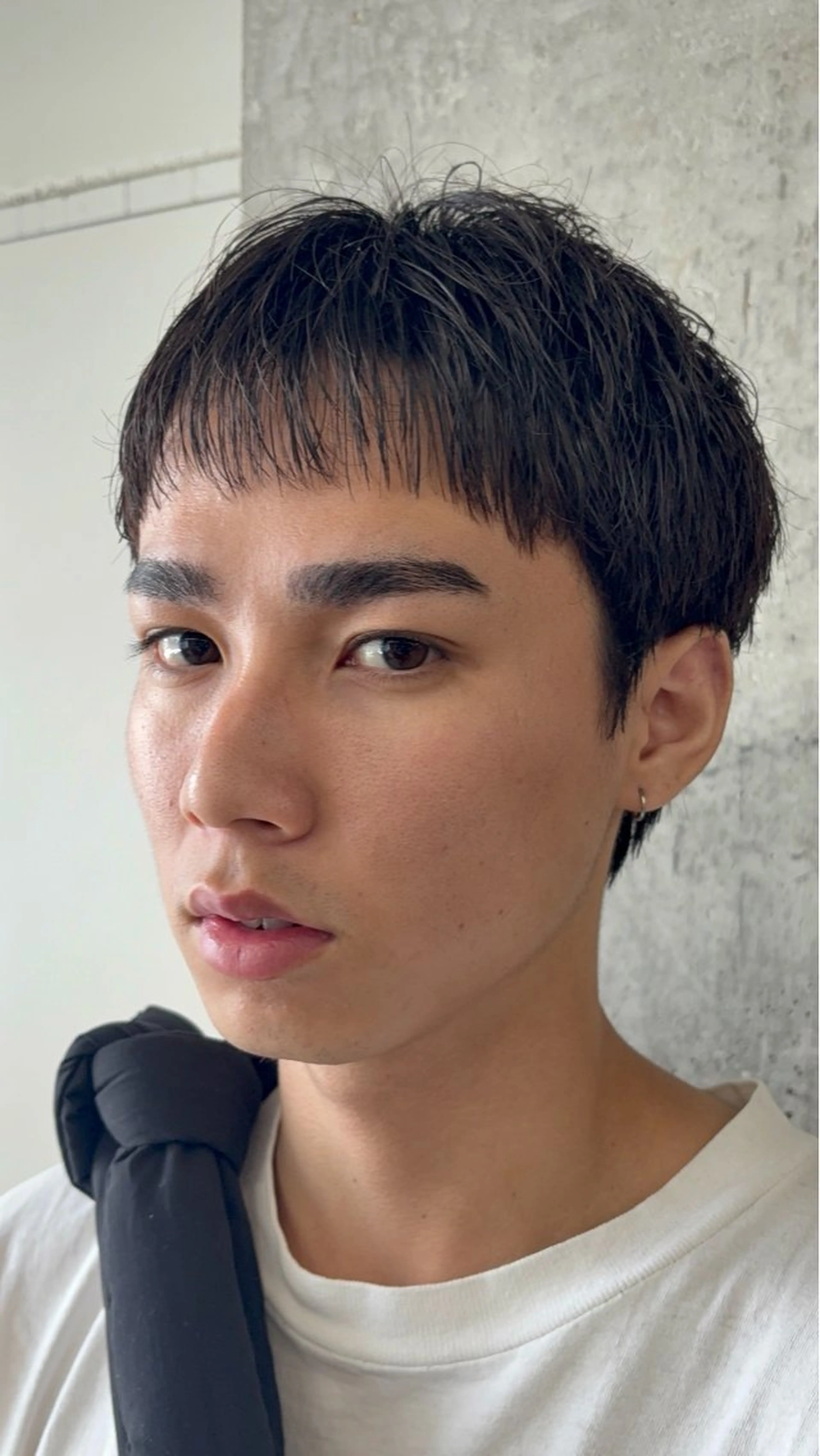 アイブロウ 眉カット その他(アイブロウ) 愛加ブリーチ・ レイヤー・パーマのヘアスタイル