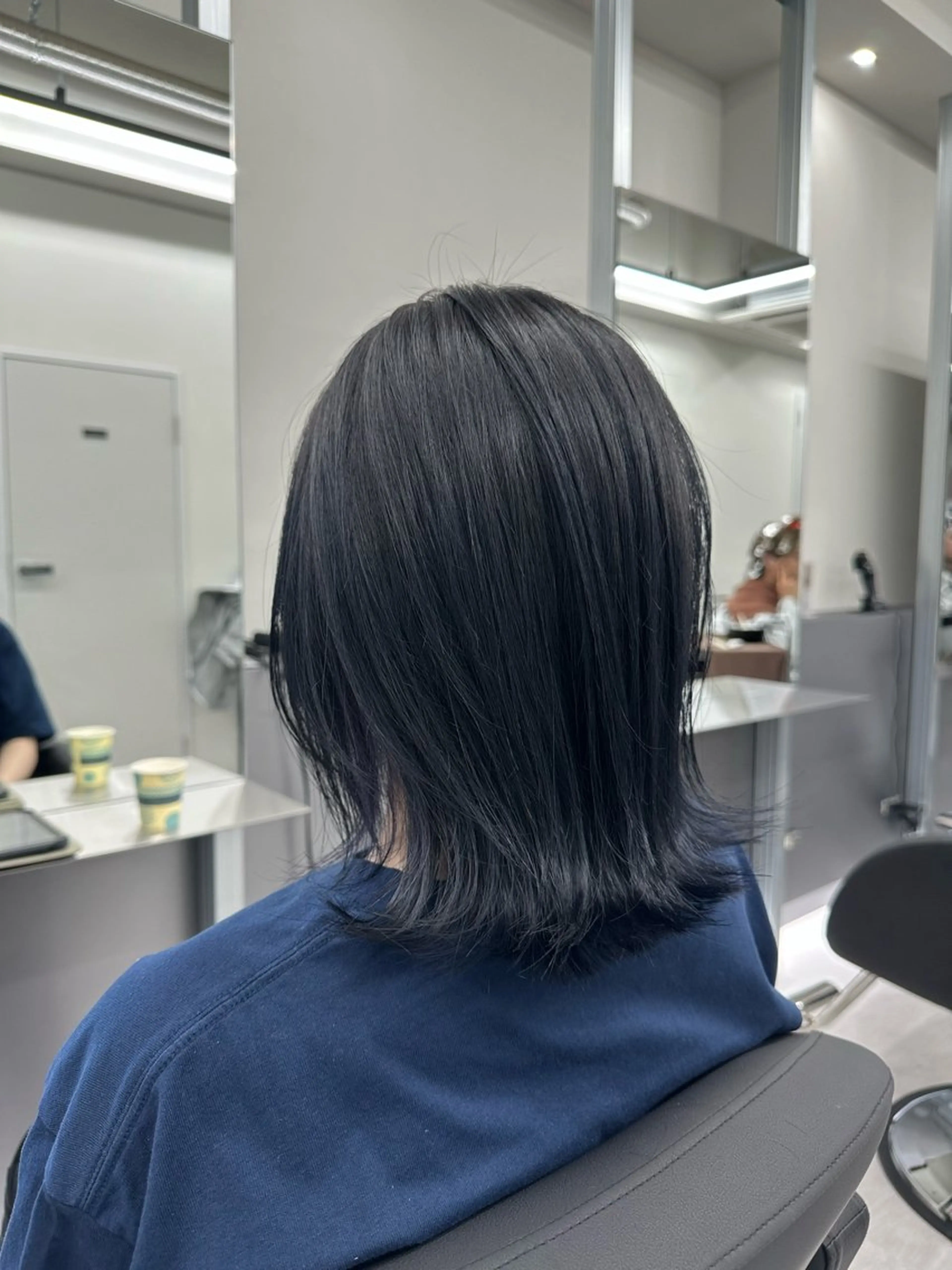 ショート タケ透明感カラー No.1赤み消し職人のヘアスタイル