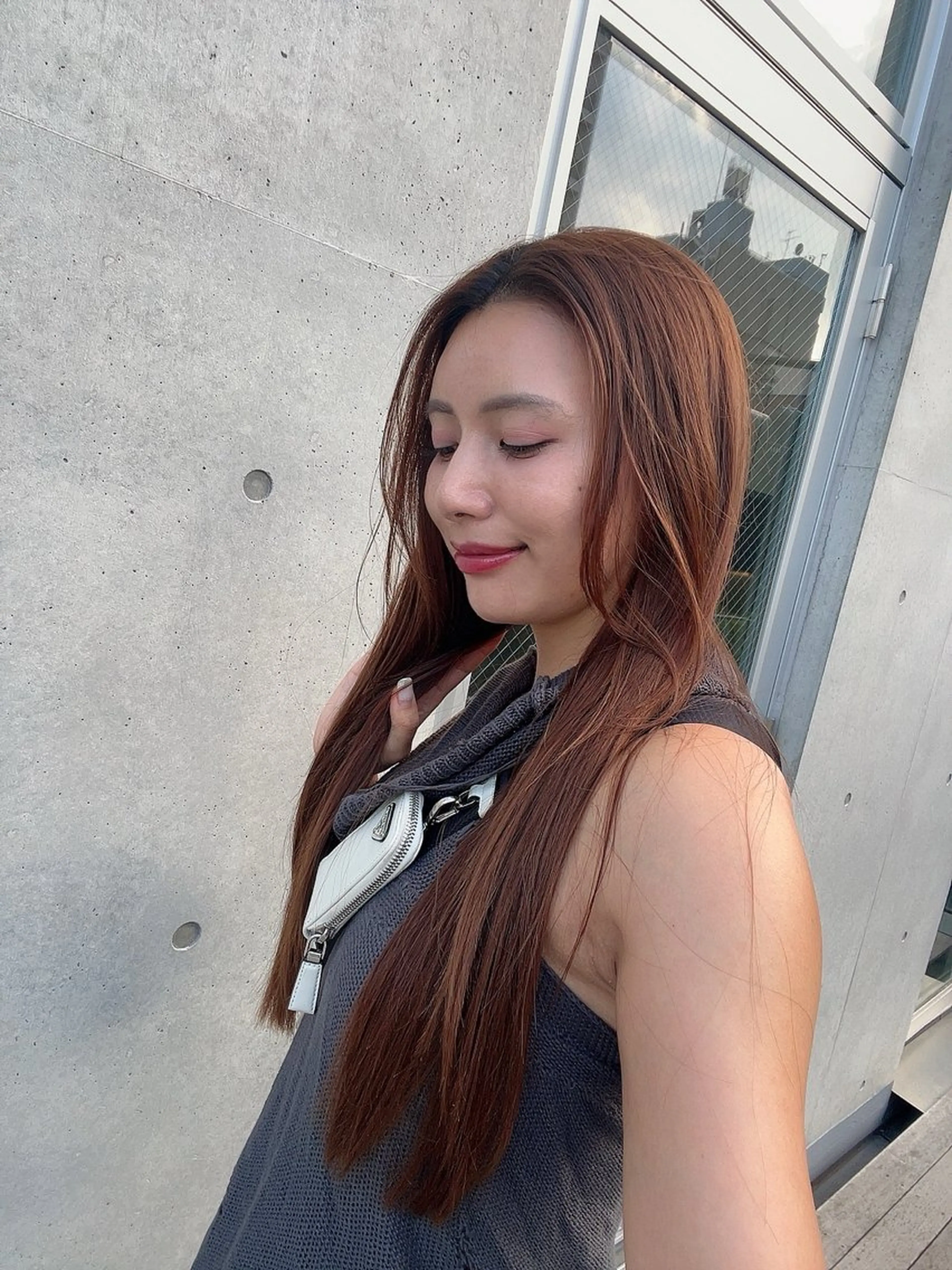 ロング カット ヘアカラー 【ブリーチ1回】 薬剤ヲタクひろのヘアスタイル