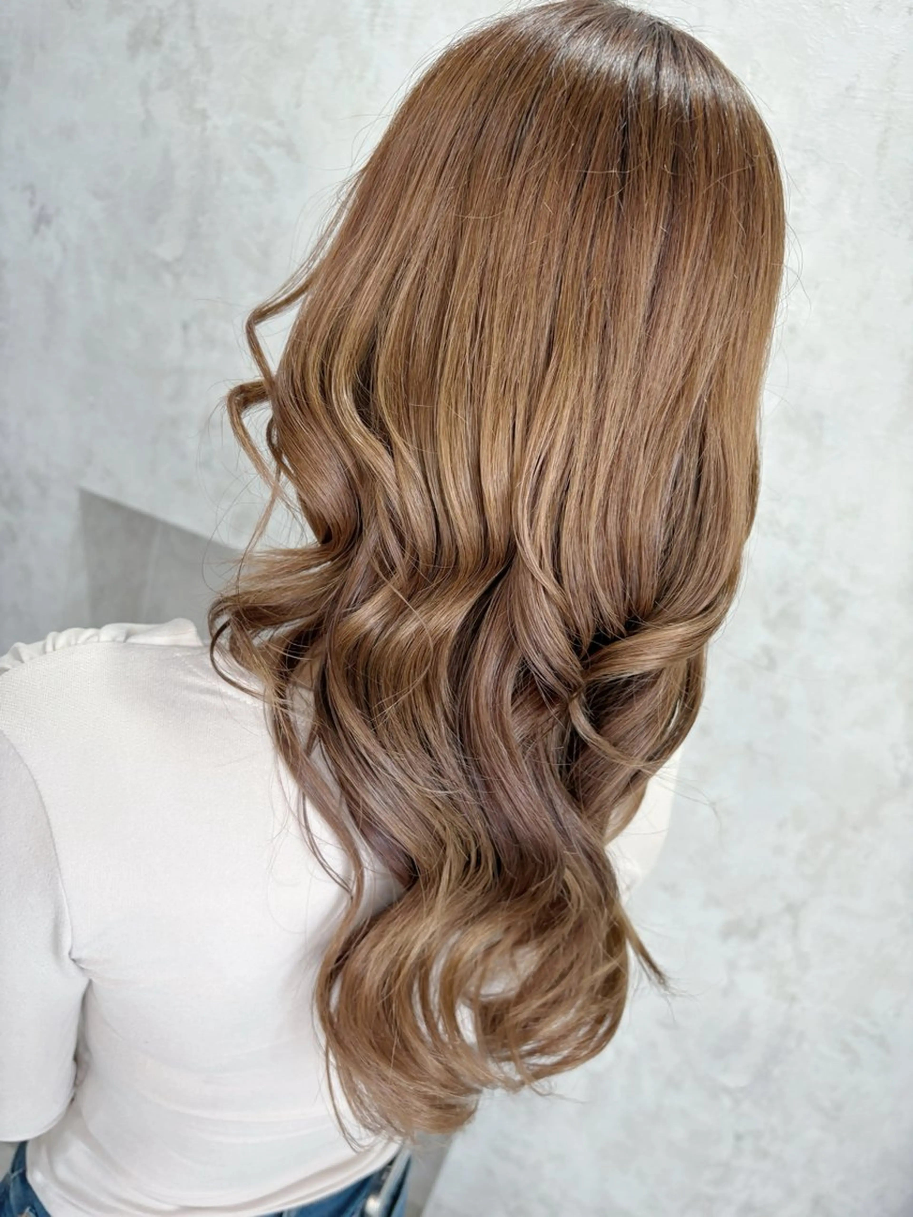 カラー ヘアカラー トリートメント うる艶カラー/韓国風 折戸光希のヘアスタイル