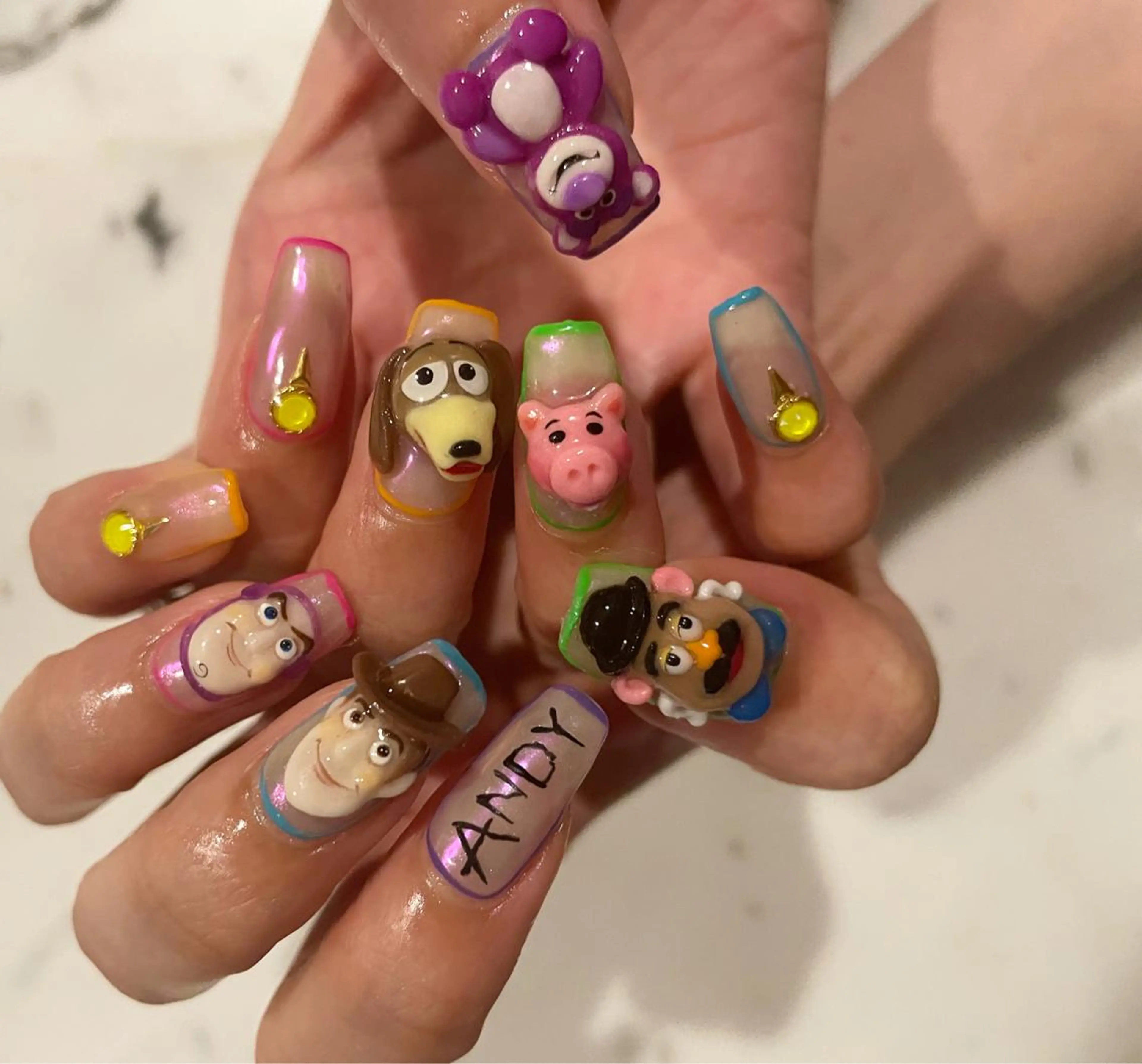 ネイル 持ち込み ハンドネイル nail salon Lumiereのネイルデザイン