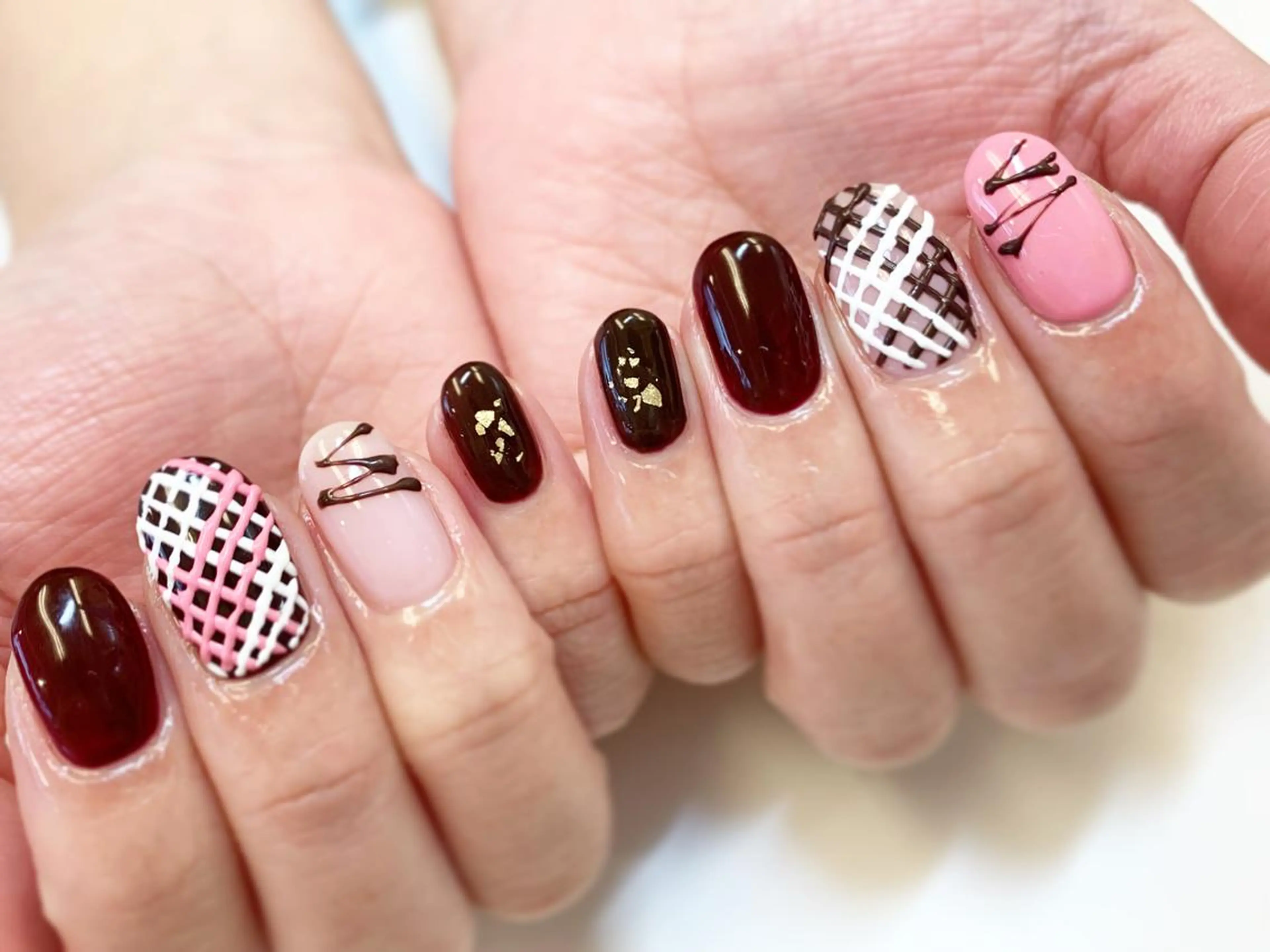 ネイル N-mode所属・yuya パラジェル/長さ出しのネイルデザイン