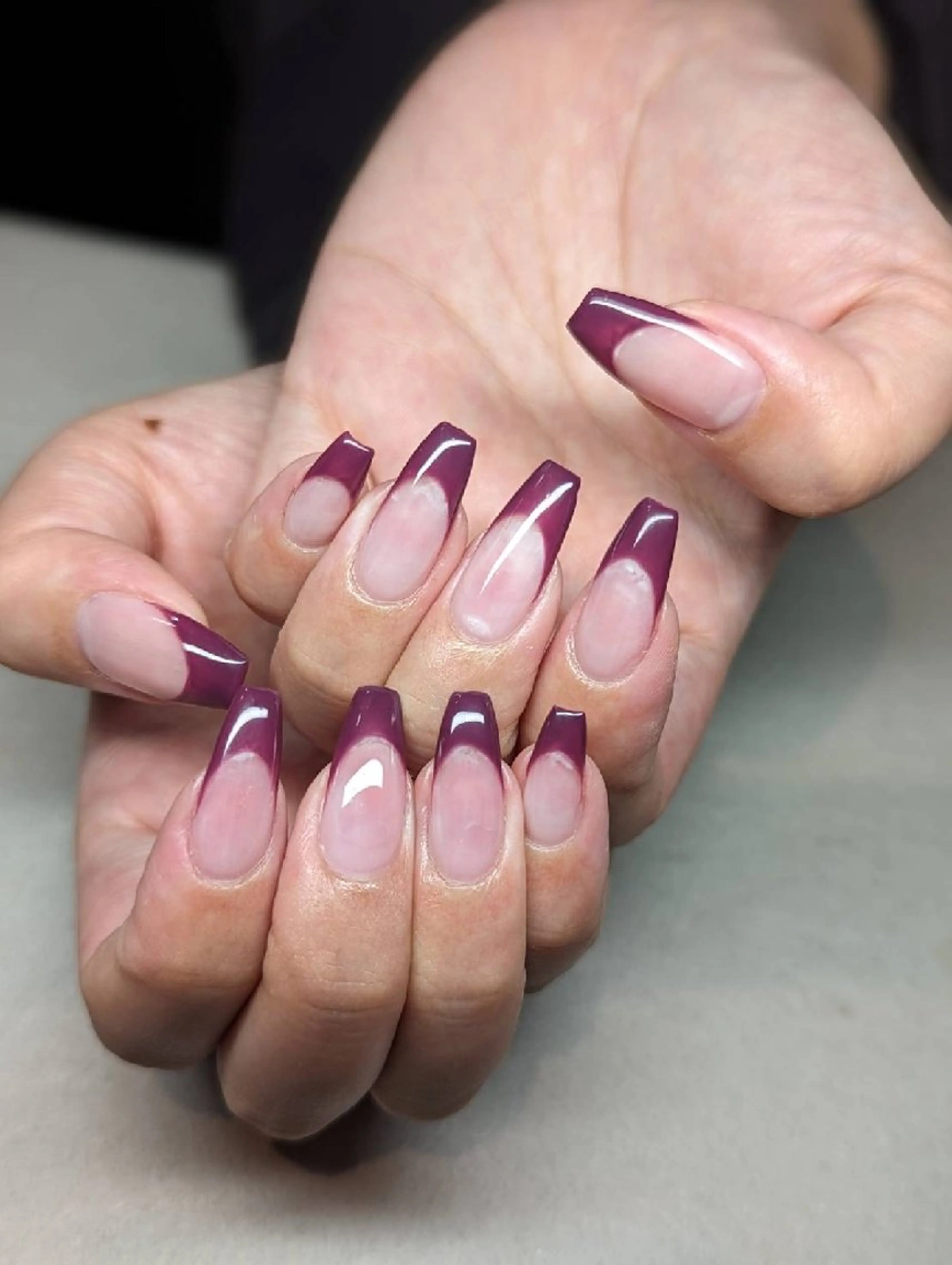 ネイル フレンチネイル ハンドネイル Nailsalon BEeR。のネイルデザイン