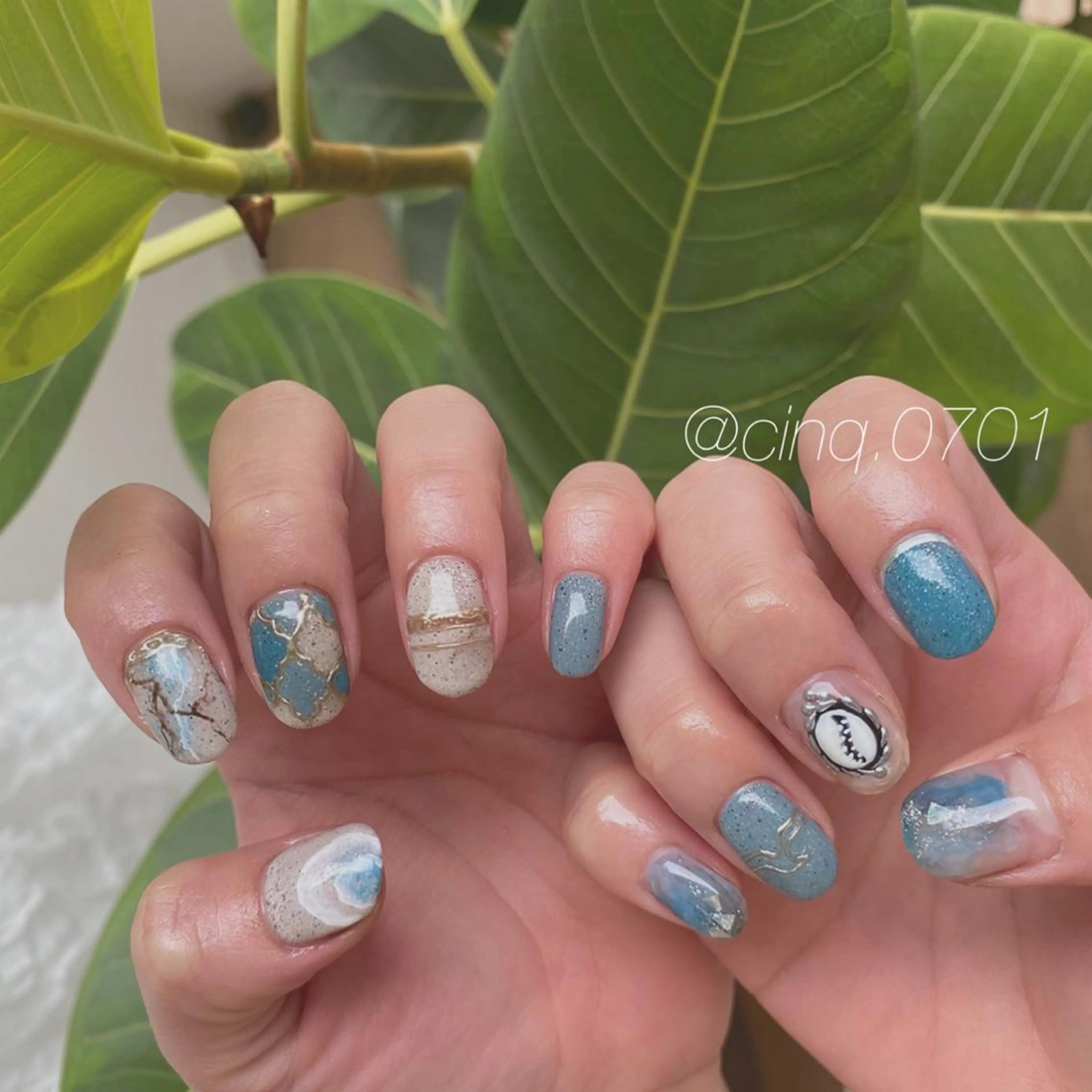 ネイル ViLL 新小岩のネイルデザイン