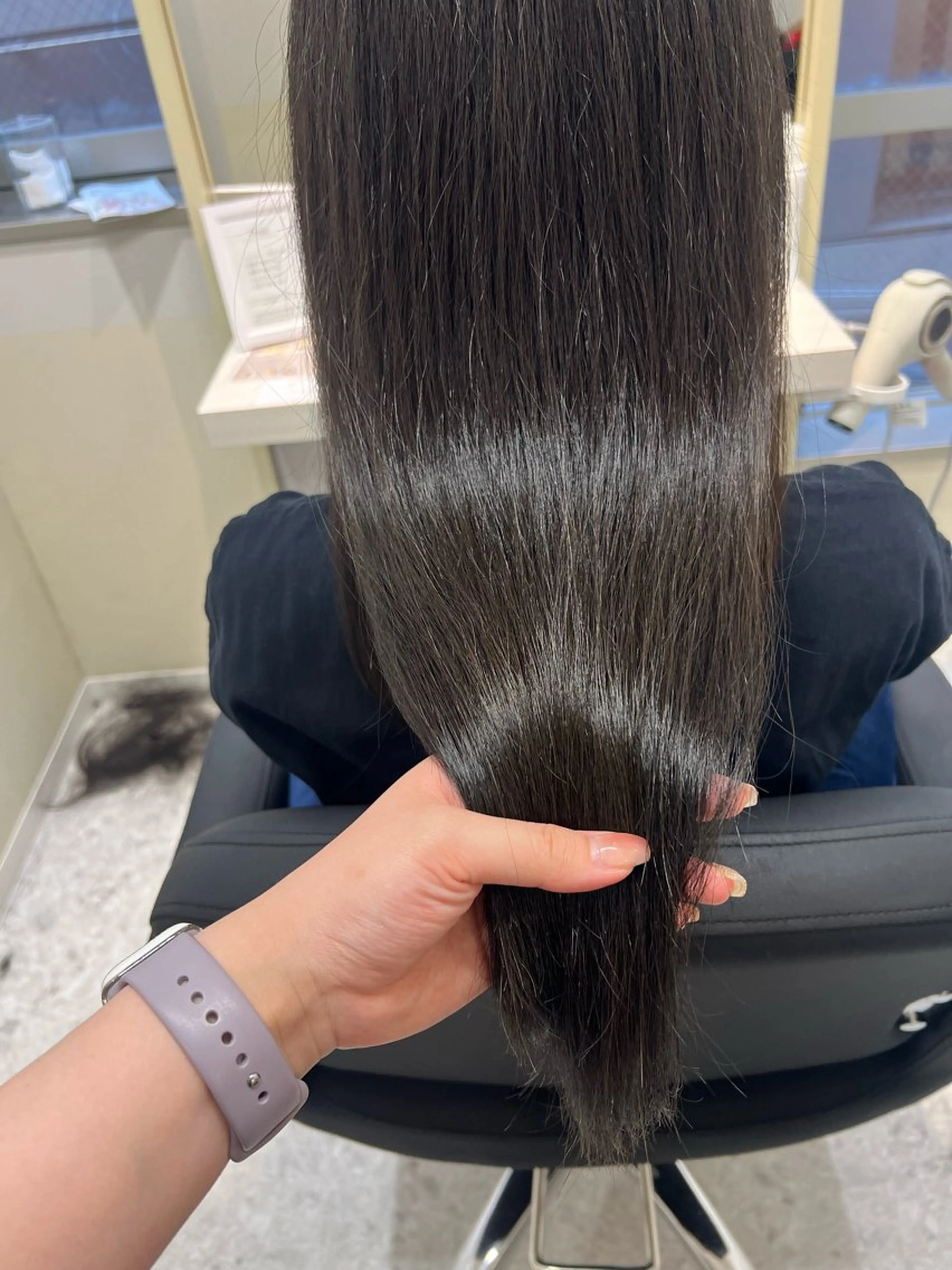 ロング カラー ブリーチ 透明感カラー ブリーチなしカラー トリートメント 半個室サロン/透明感 /艶髪♡岸上 温♡のヘアスタイル