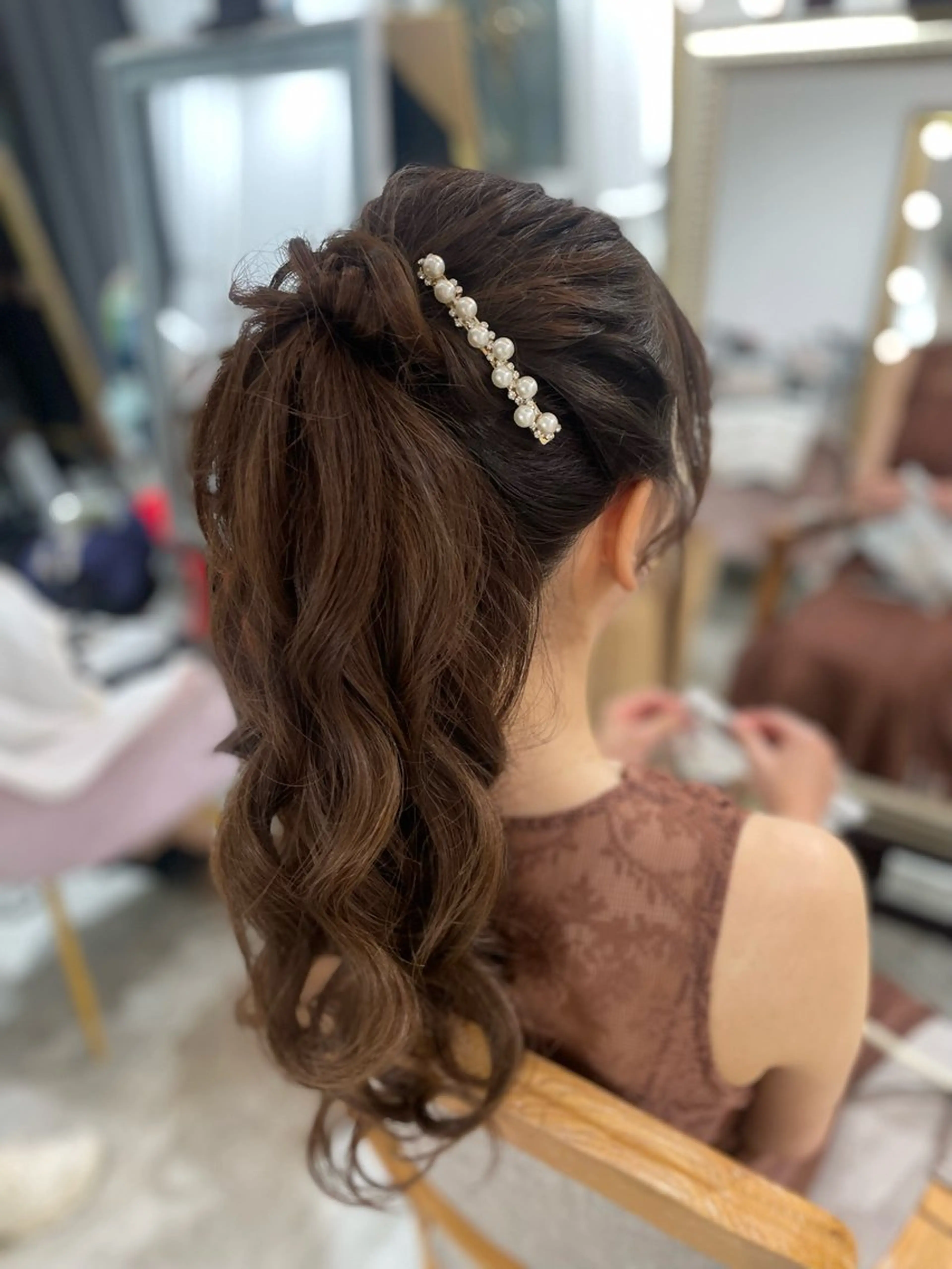 🎀平日特別価格・17時​〜​🎀ロコミ+ヘアセット写真※顔映りなしにてごア承頂いたお客様限定！お好みヘアセット可の写真