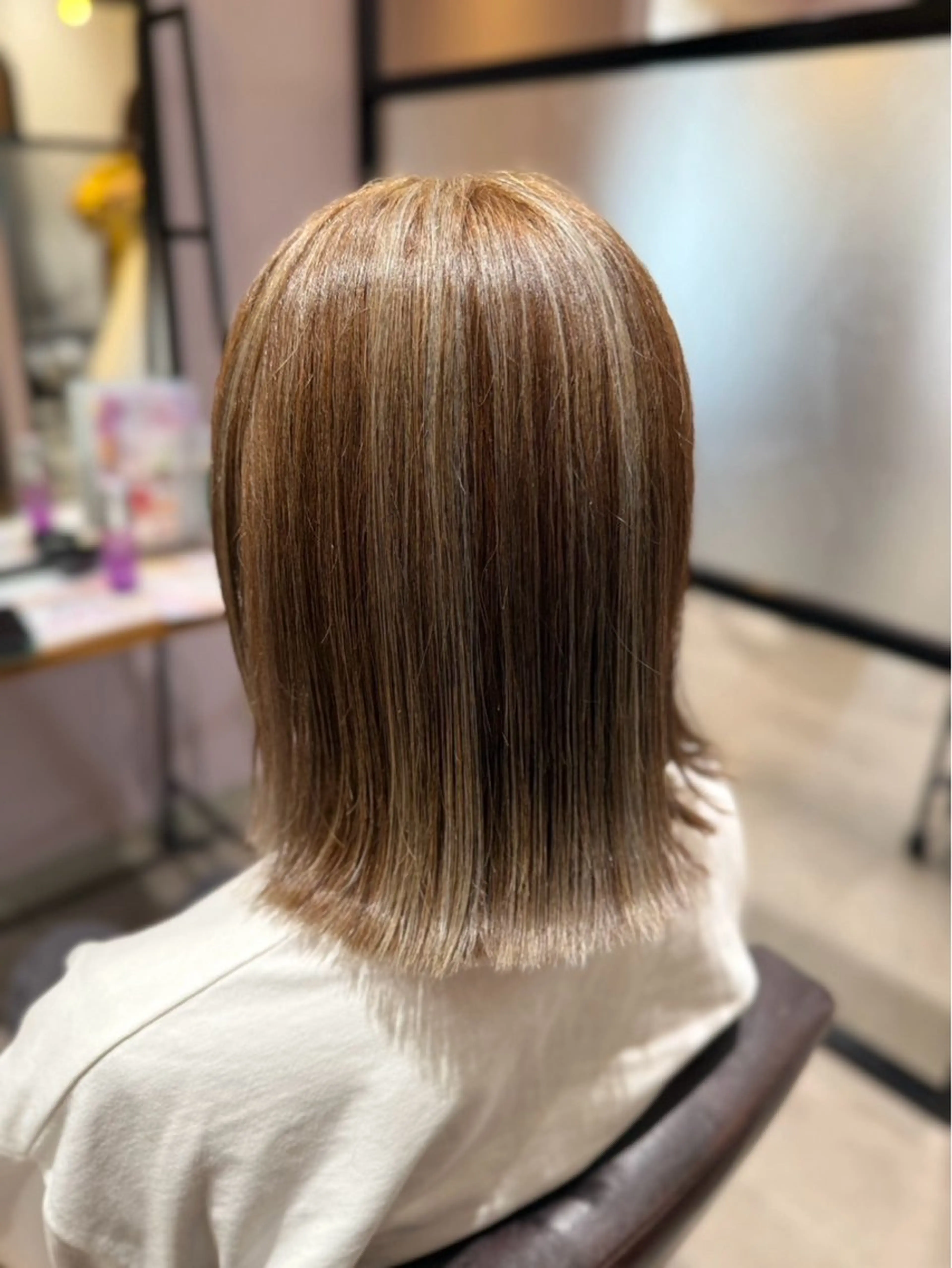ミディアム 森 いずなのヘアスタイル