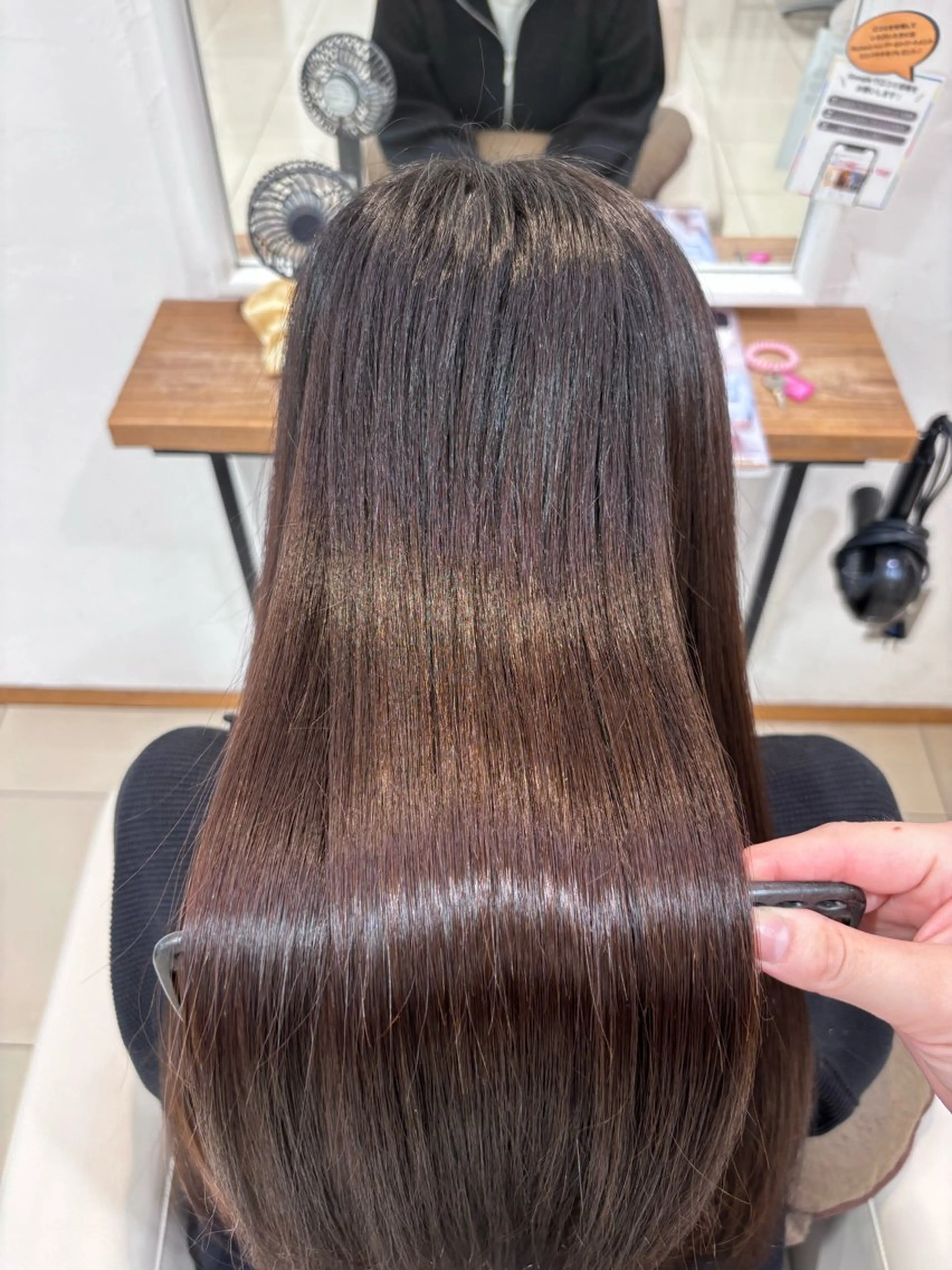 【迷ったらこれ✨️】髪質改善ストレートの写真