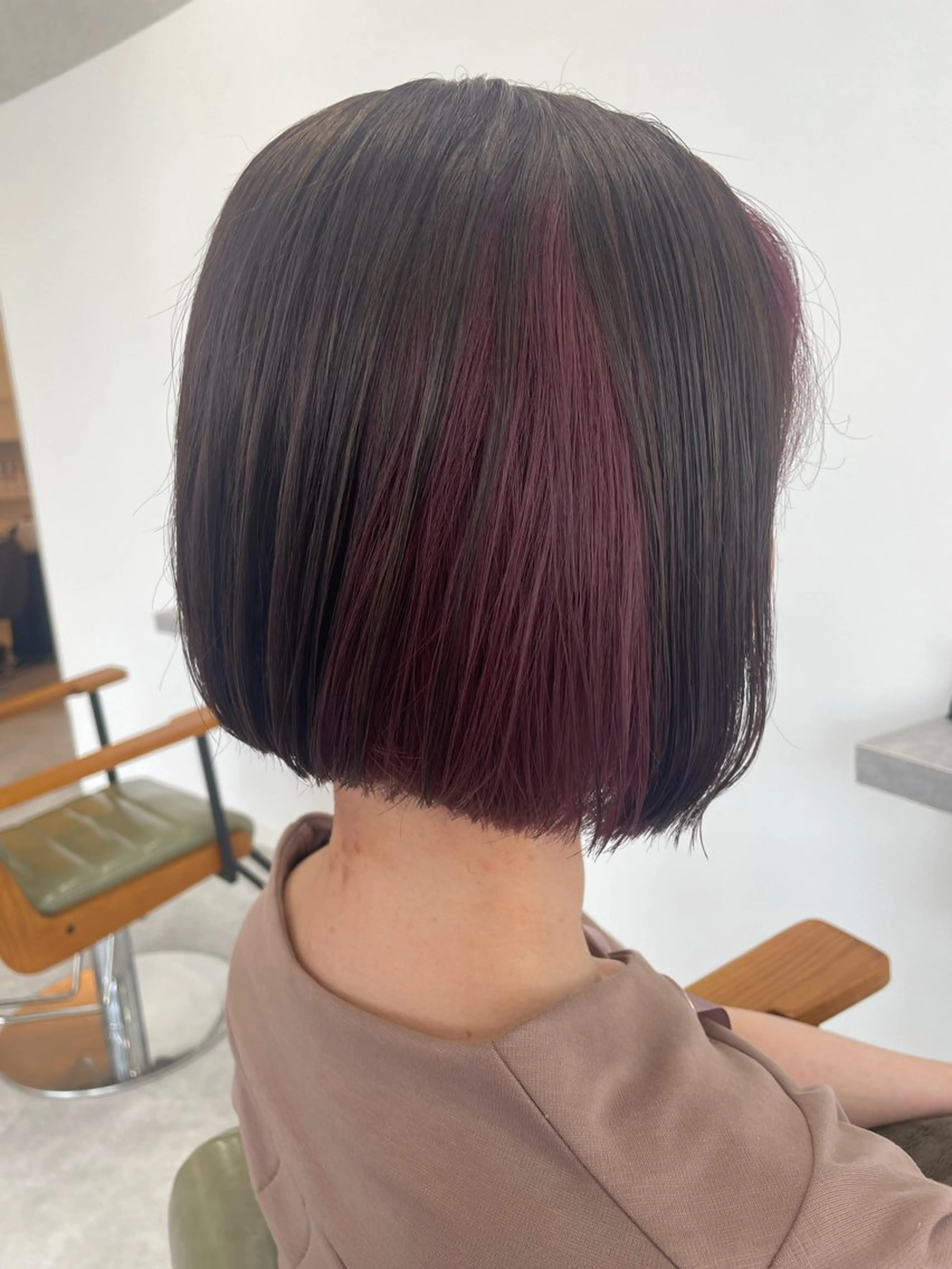 カット+デザインカラー+トリートメントの写真