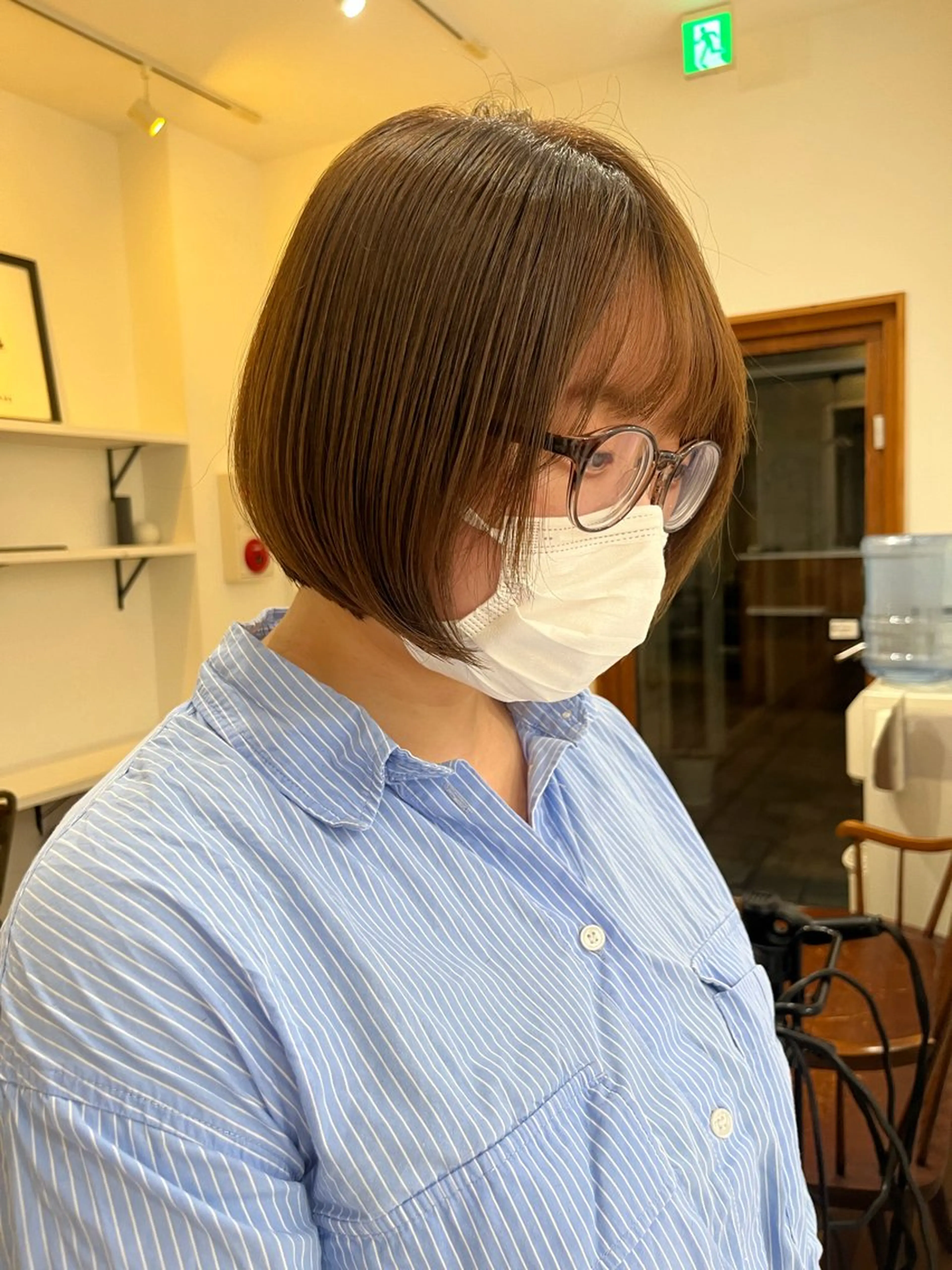 ショート カラー ヘアアレンジ ボブ ショートヘア カット 無料カットモデル‪✨ ✂️Nanami🌷のヘアスタイル