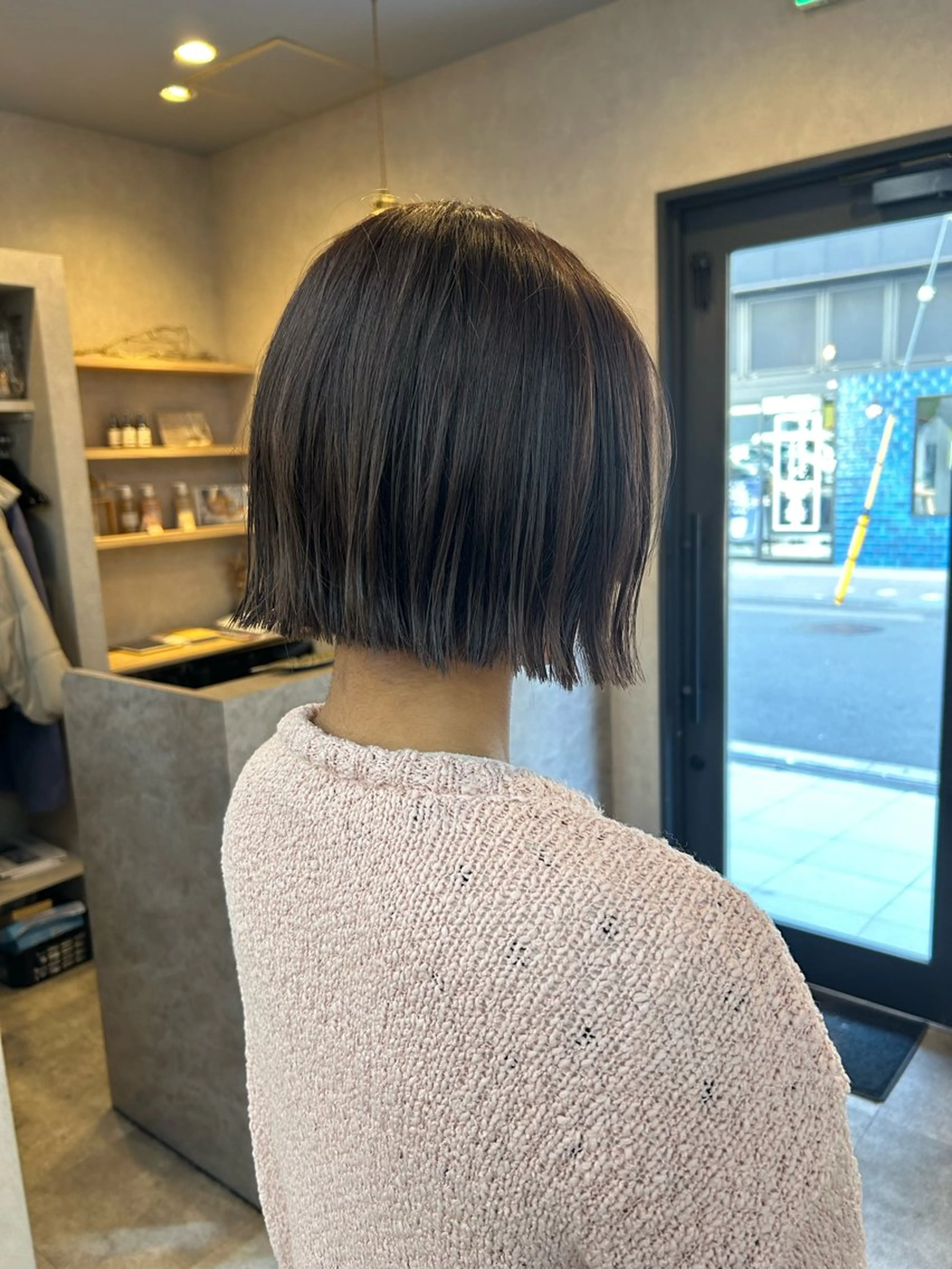 ショート カラー いなみね はるきのヘアスタイル