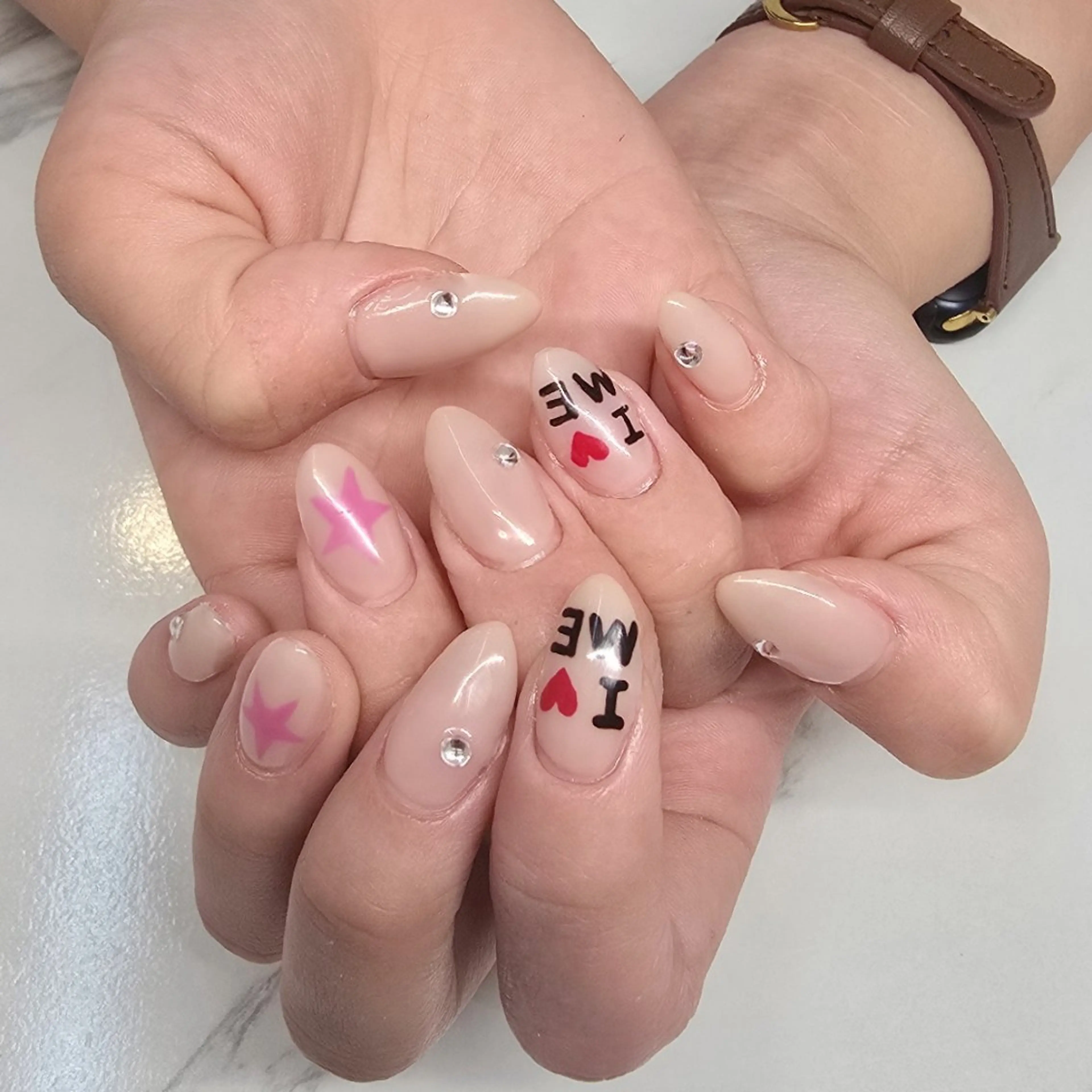 ネイル ハンドネイル AnCnail Mariaのネイルデザイン