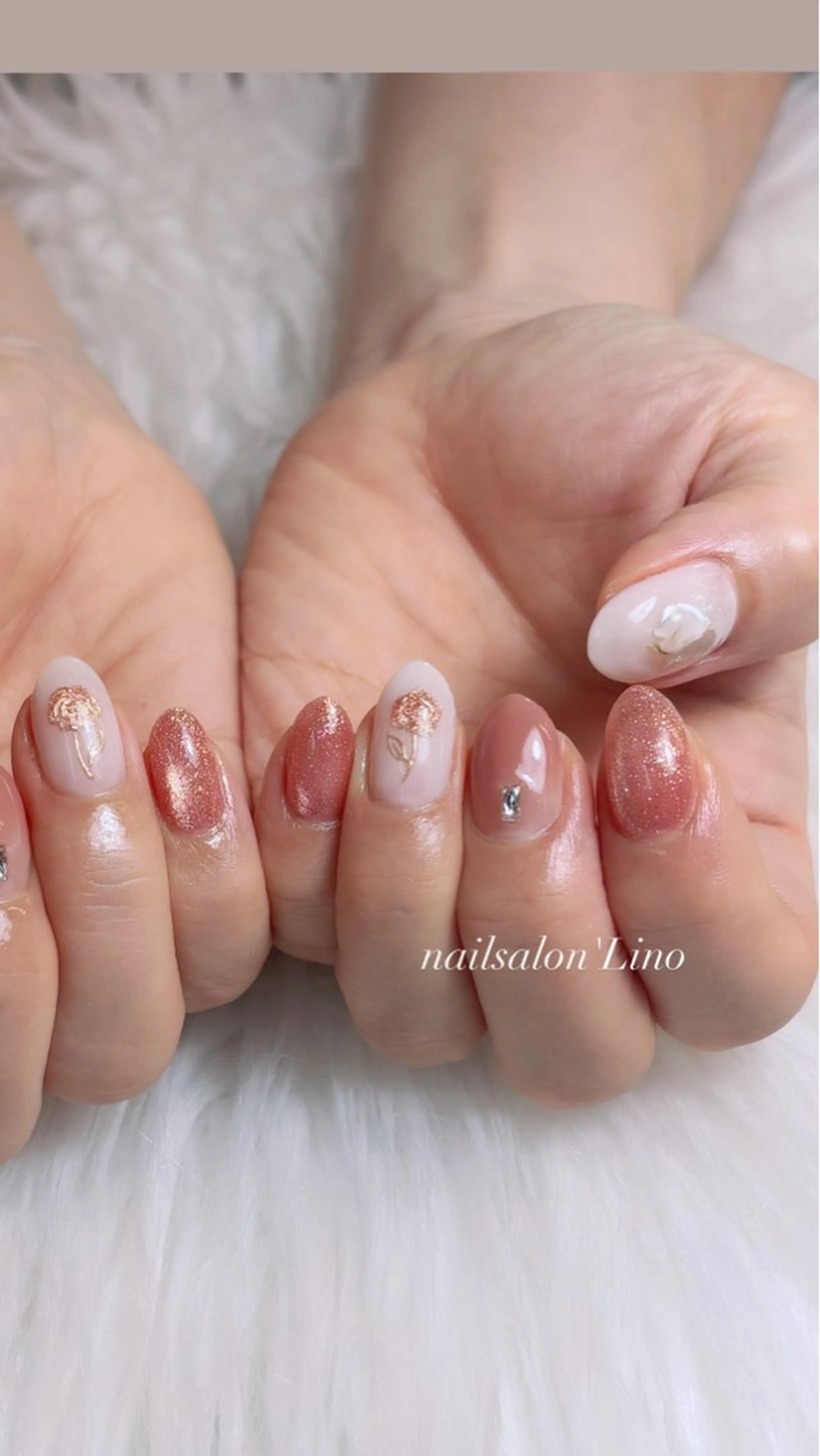 ネイル ハンドネイル Lino𓂃⟡.· Chizuruのネイルデザイン