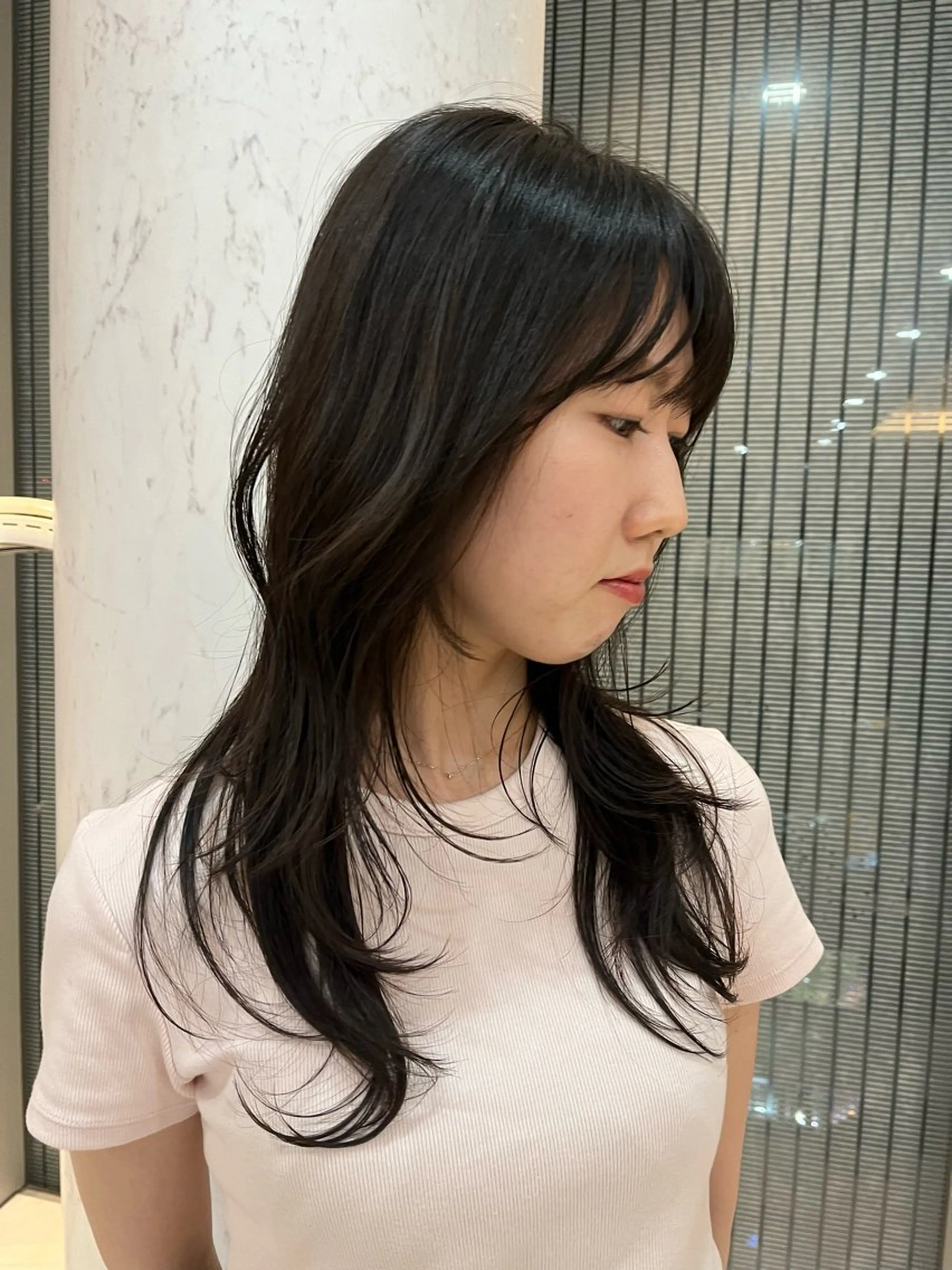 セミロング カラー ops hair/ なごみのヘアスタイル