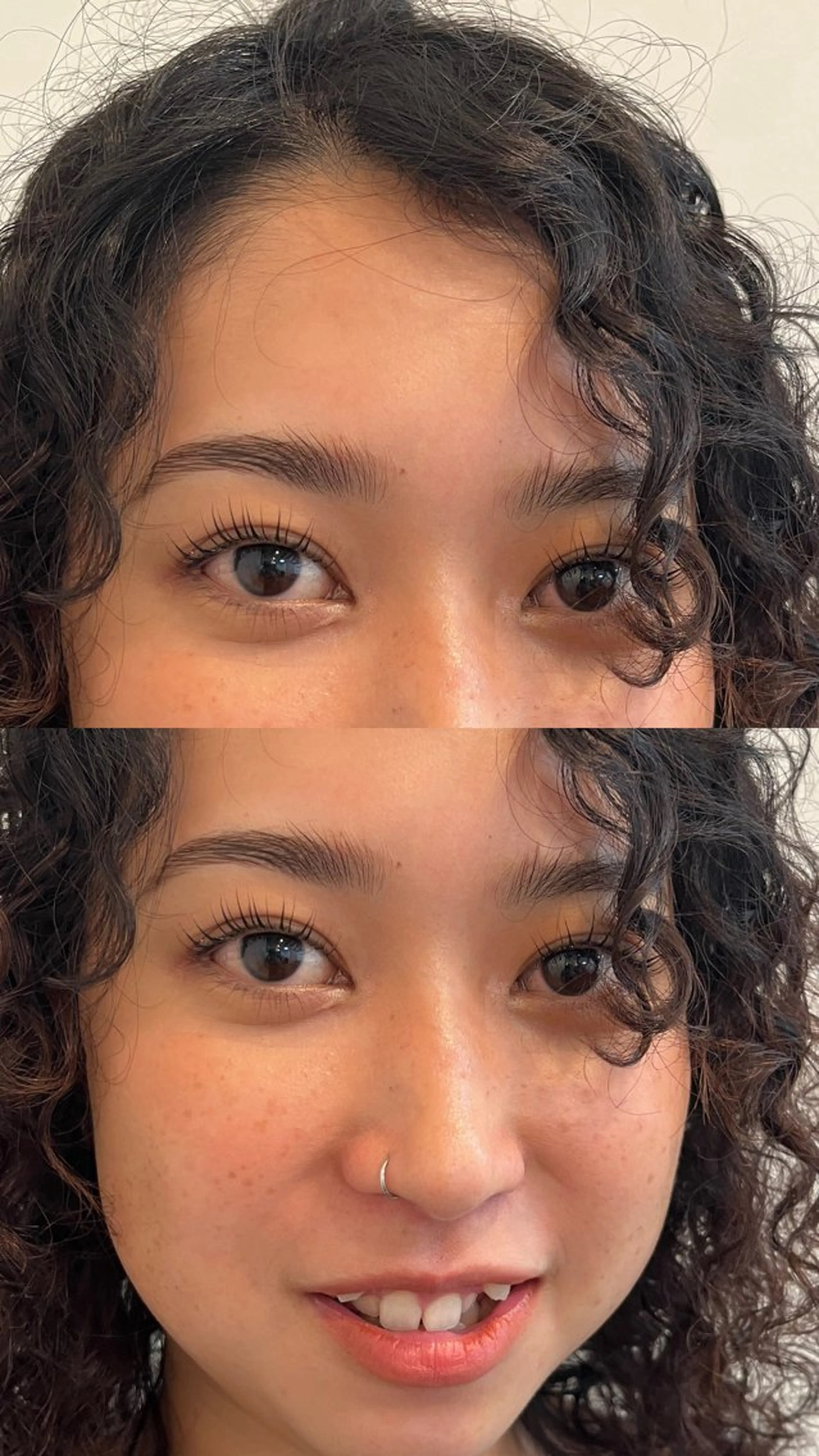 💛minimo限定価格💛まつ毛パーマ（上）2stepトリートメント込み　通常¥5700→の写真