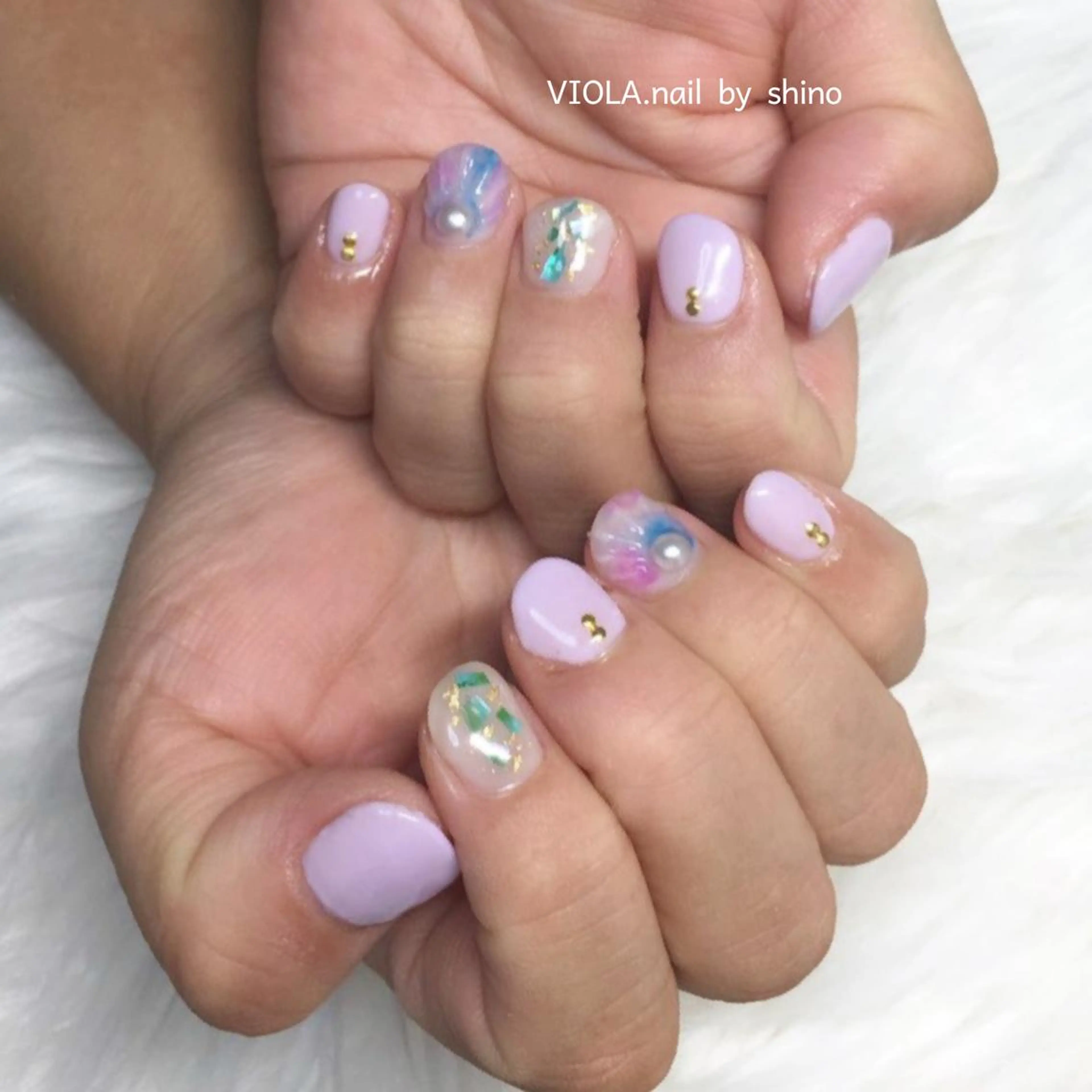 ネイル ハンドネイル VIOLA .nailのネイルデザイン