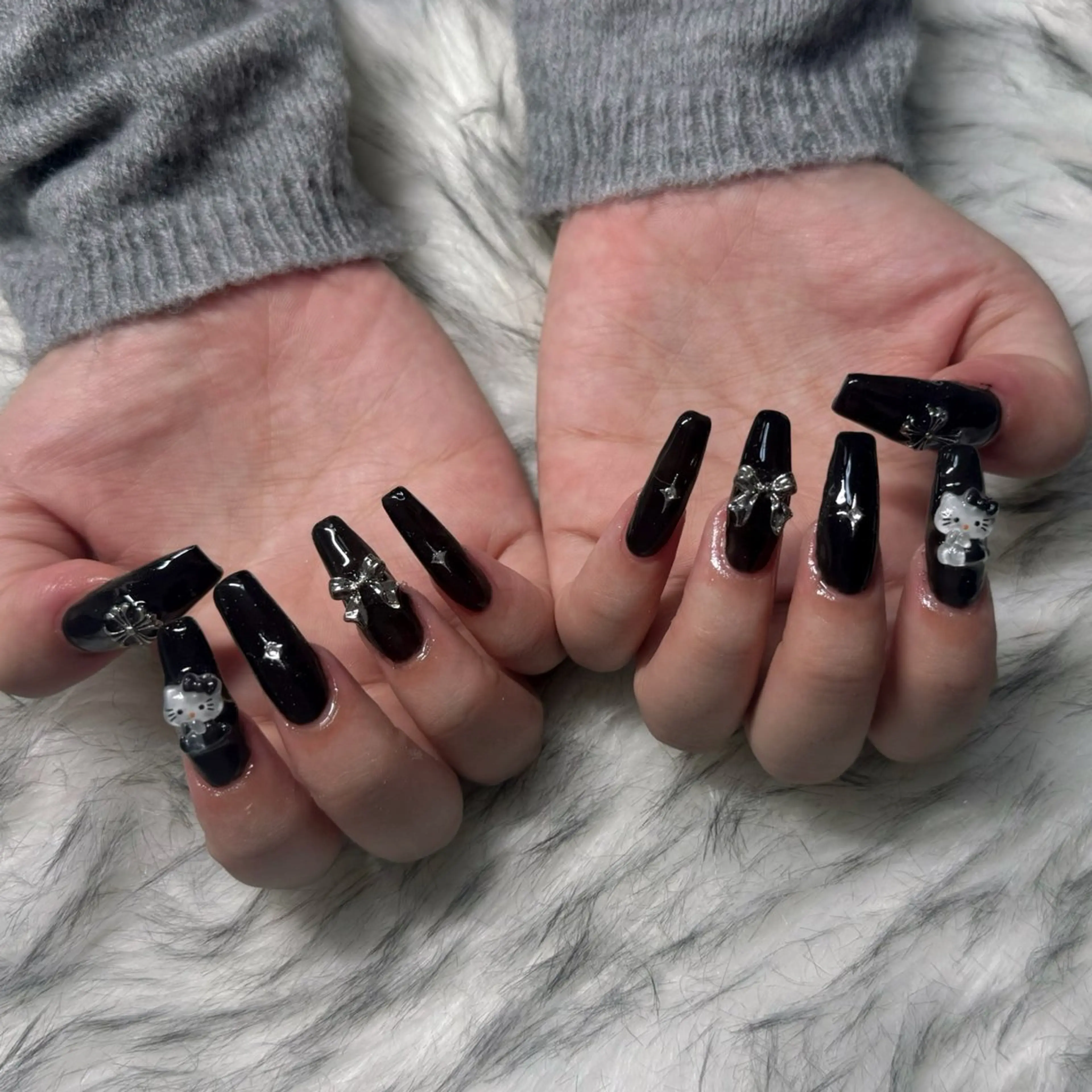 ロング ハンドネイル mao .のネイルデザイン