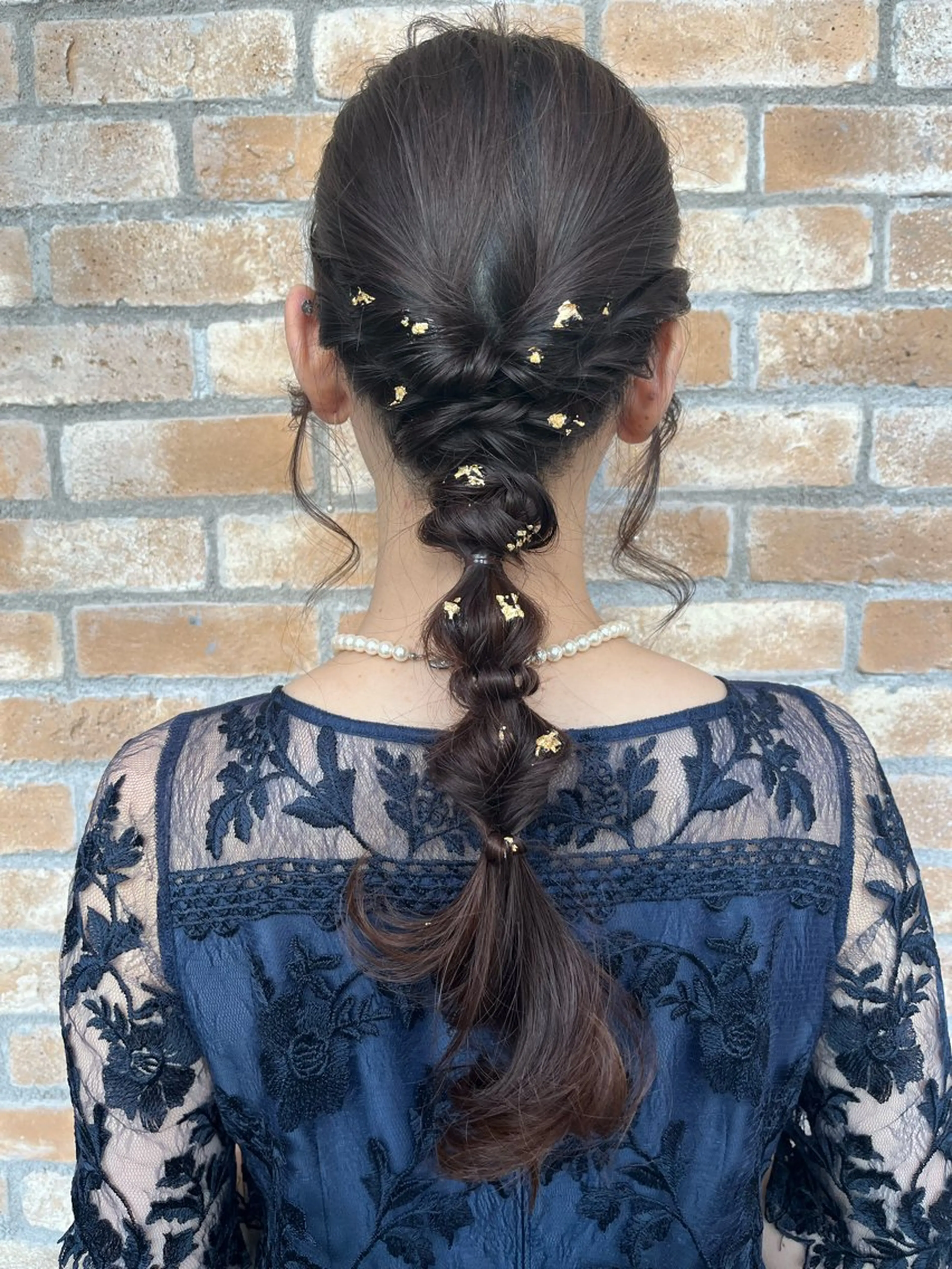 ロング ヘアセット LucksiMie ginza  明松のヘアスタイル