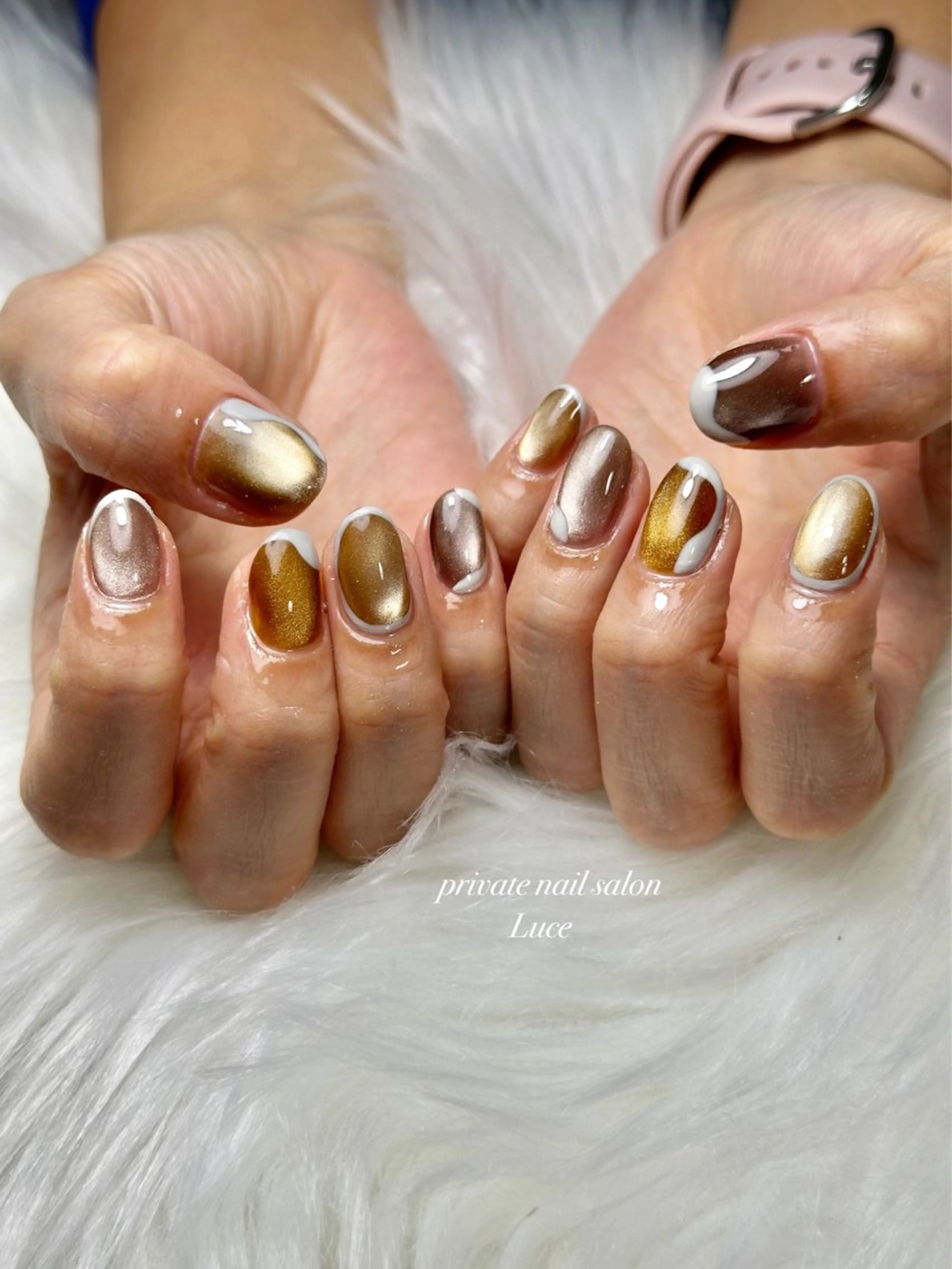 ネイル ハンドネイル nailsalon Luce🕊️のネイルデザイン