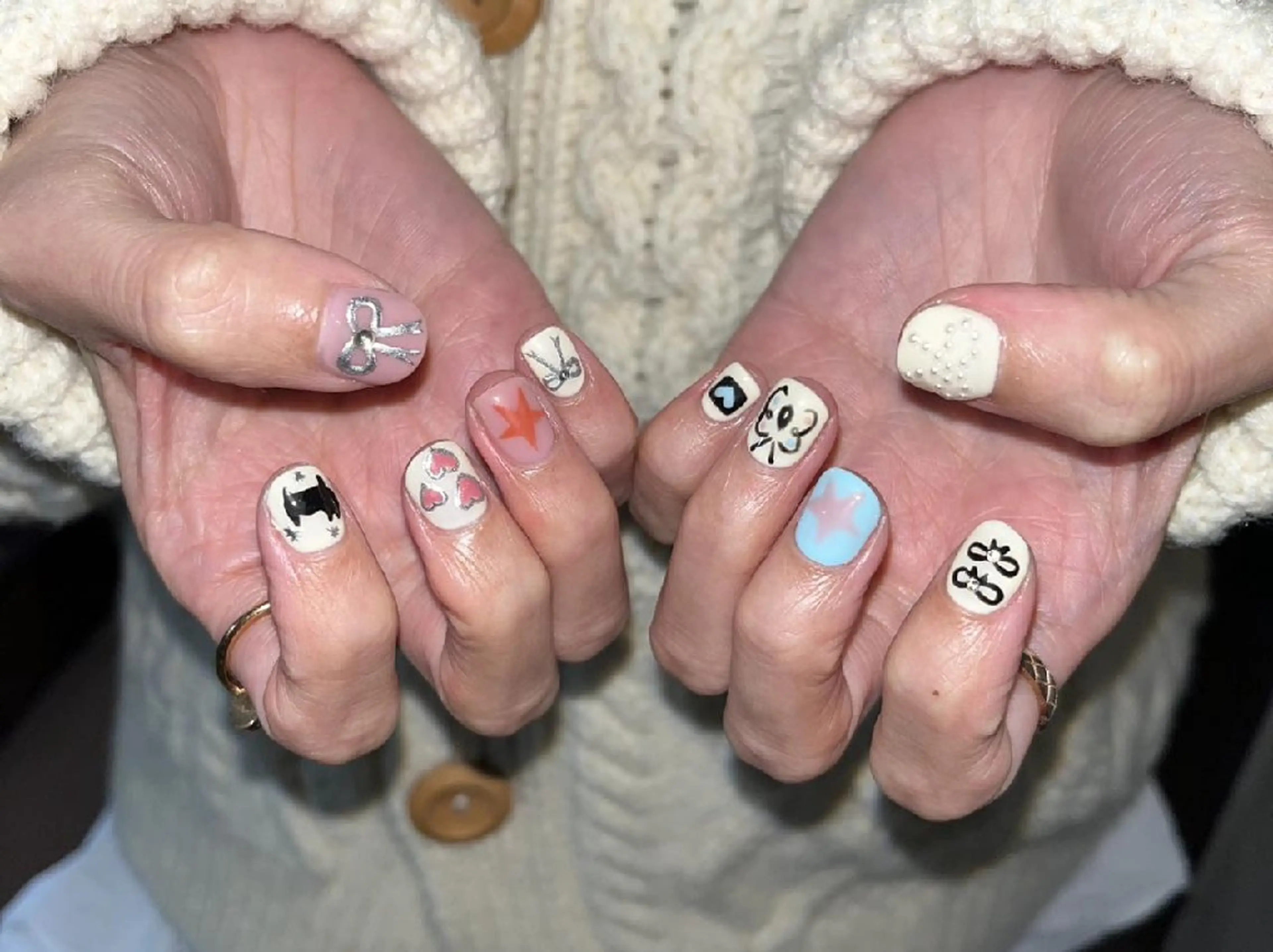 ネイル ハンドネイル ハンドケア MonAmie NailSalonのネイルデザイン