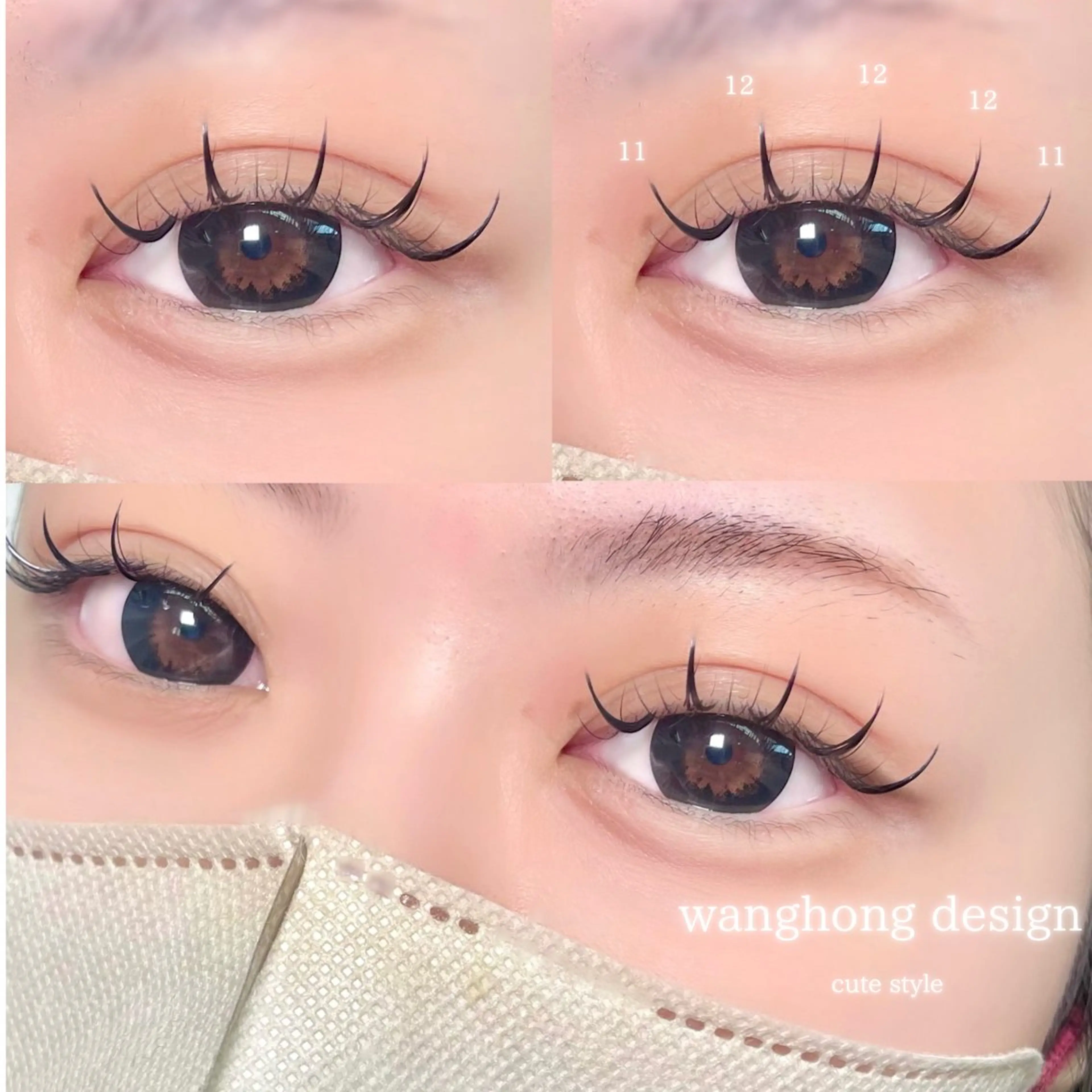 マツエク・マツパ ICY❁⃘eye aikaのマツエク・マツパデザイン