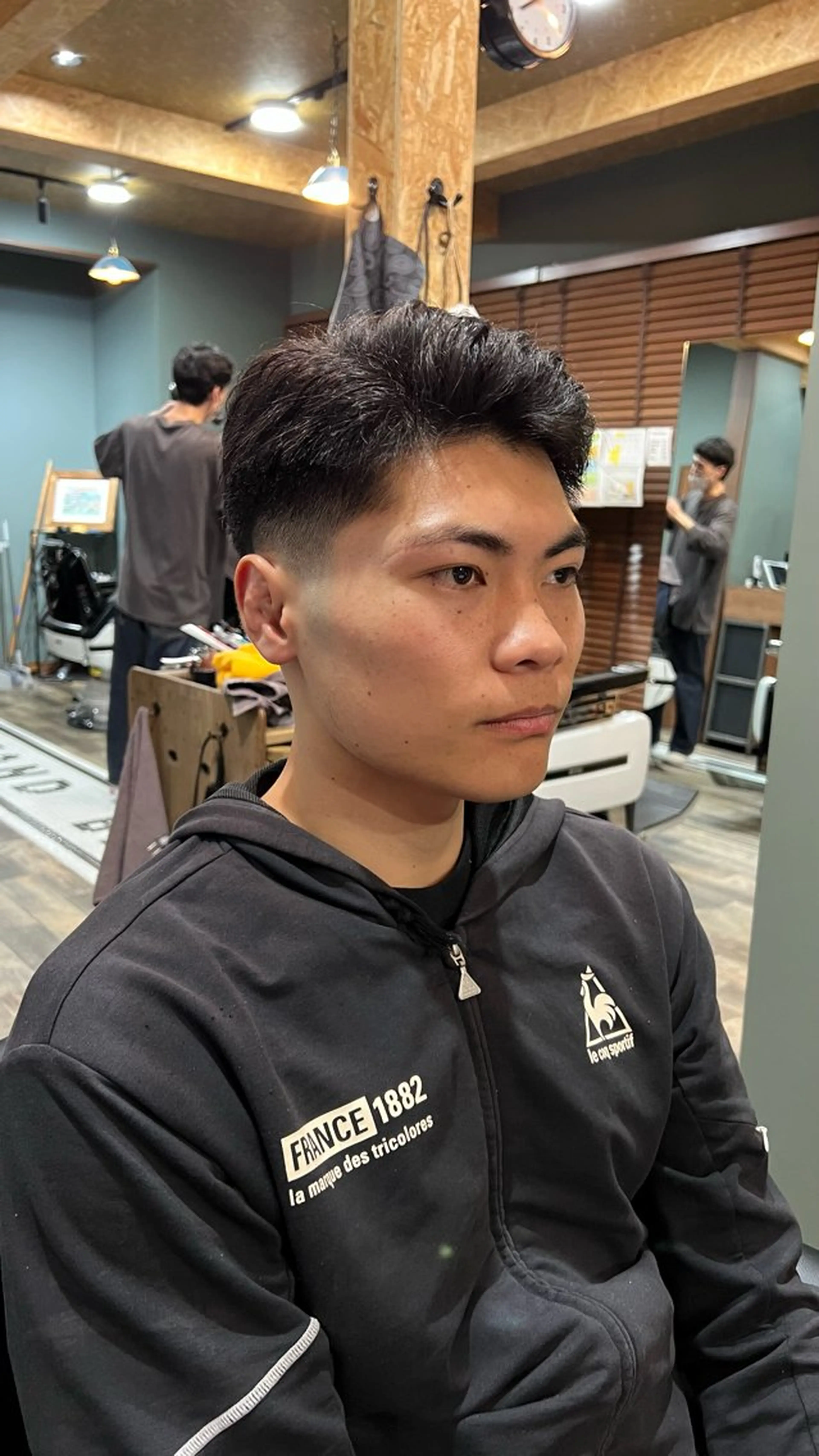 ショート メンズ 荻沼 快のヘアスタイル