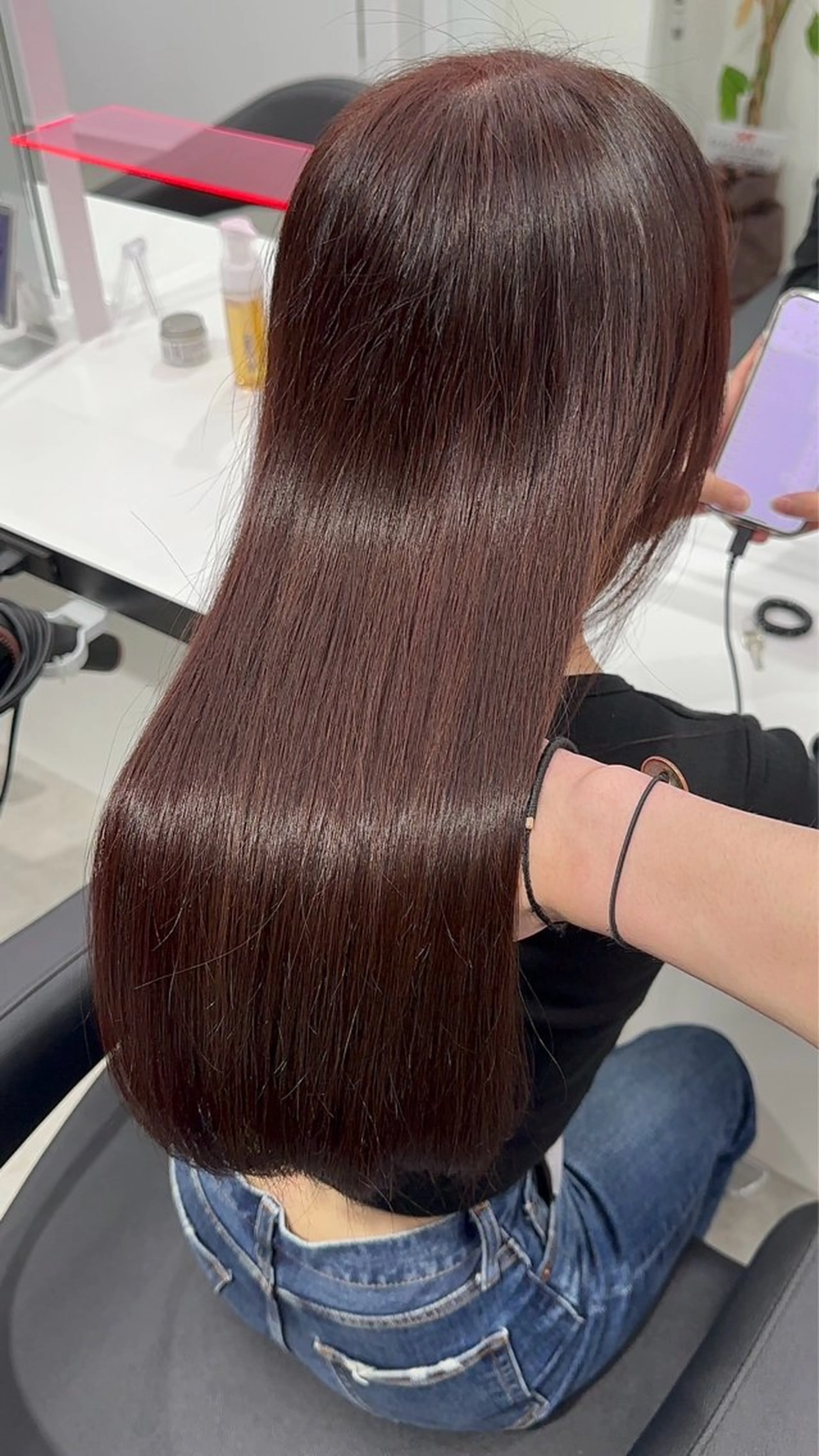 ロング カラー 履歴修正屋さん／ ブロンド／ホワイトのヘアスタイル