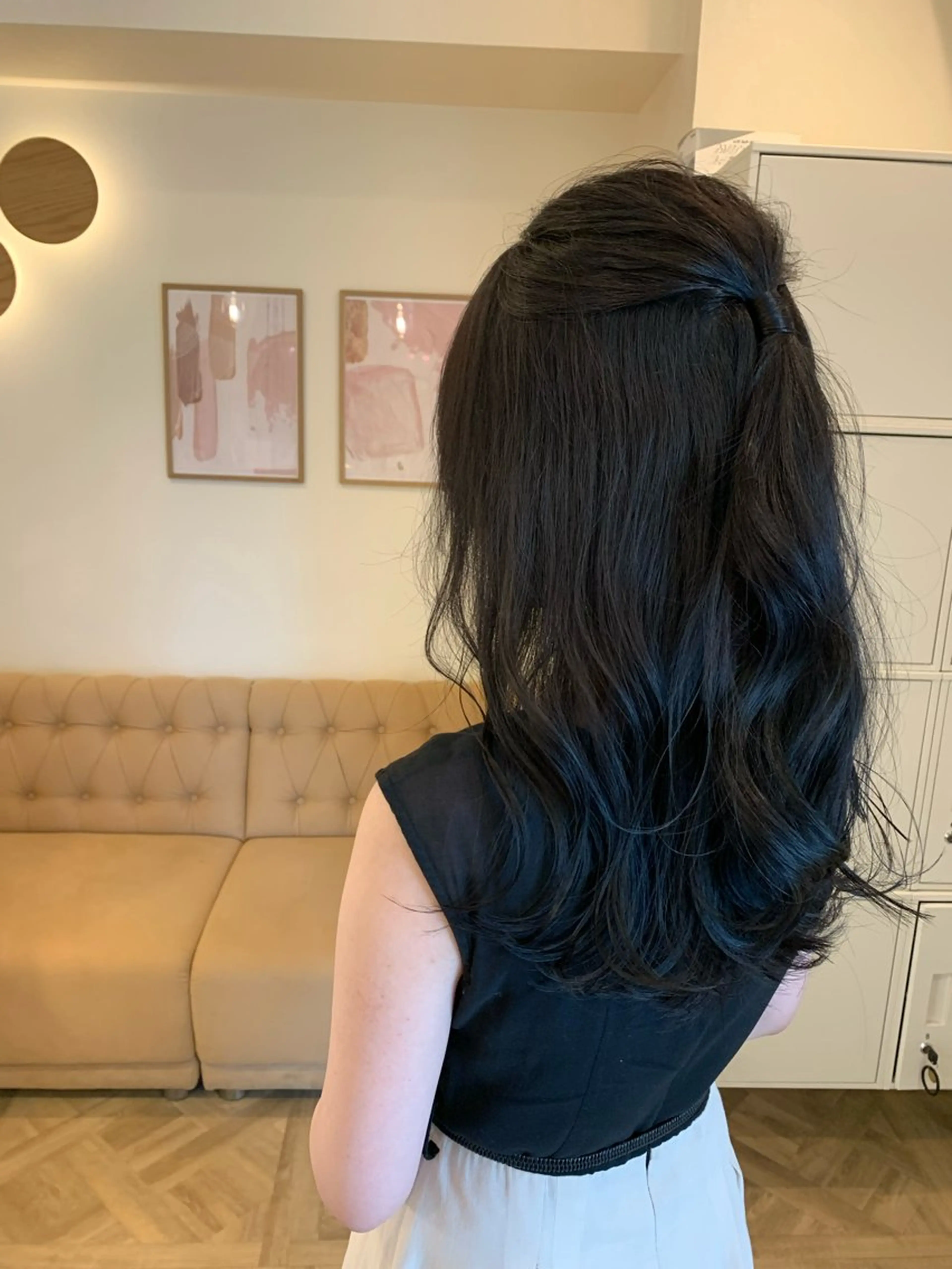 ロング カラー カット ヘアカラー トリートメント 矢場町/ダブルカラー /レイヤー/アリサのヘアスタイル