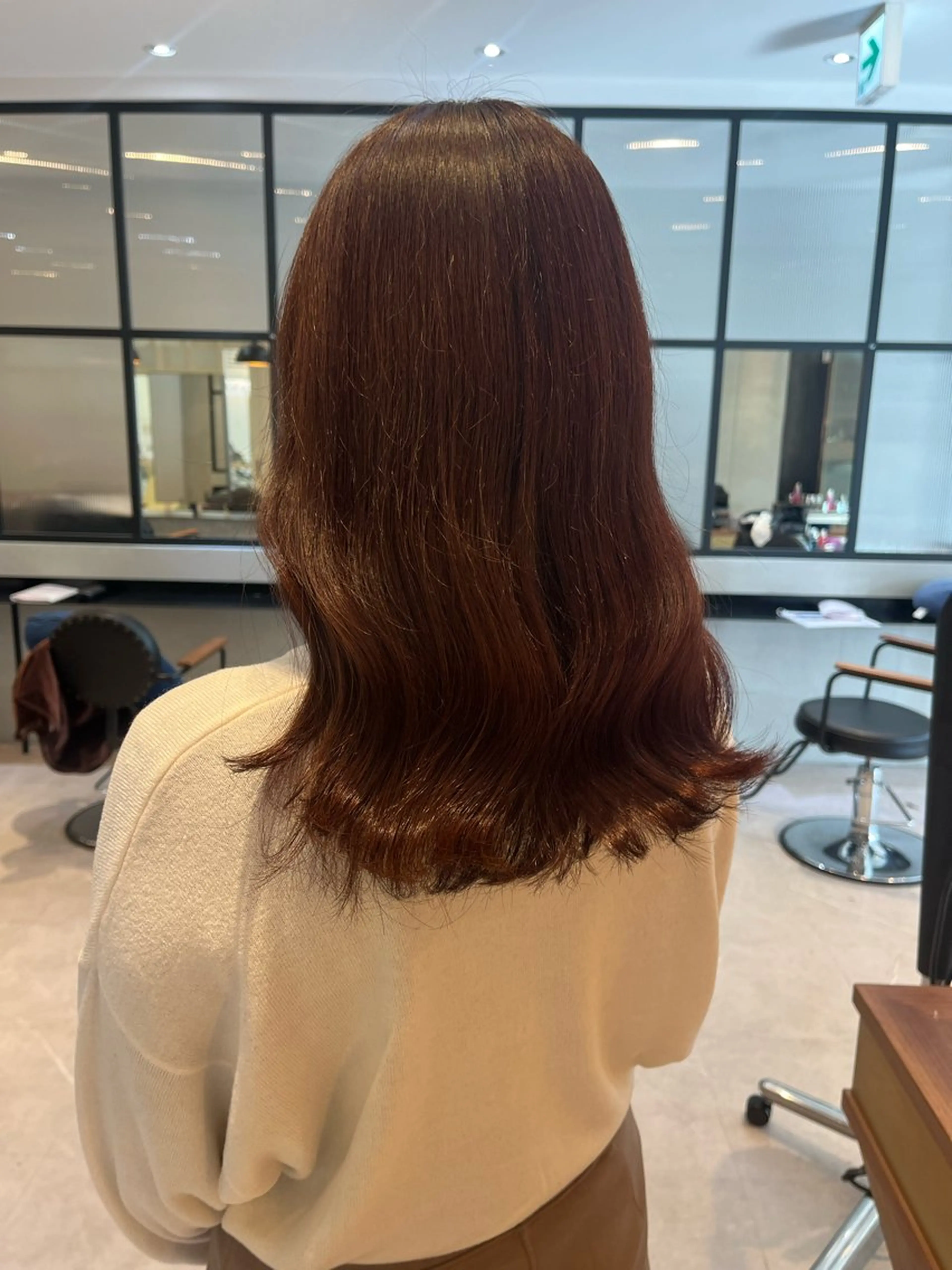 セミロング 韓国ヘア🇰🇷/ みずき/レイヤーのヘアスタイル