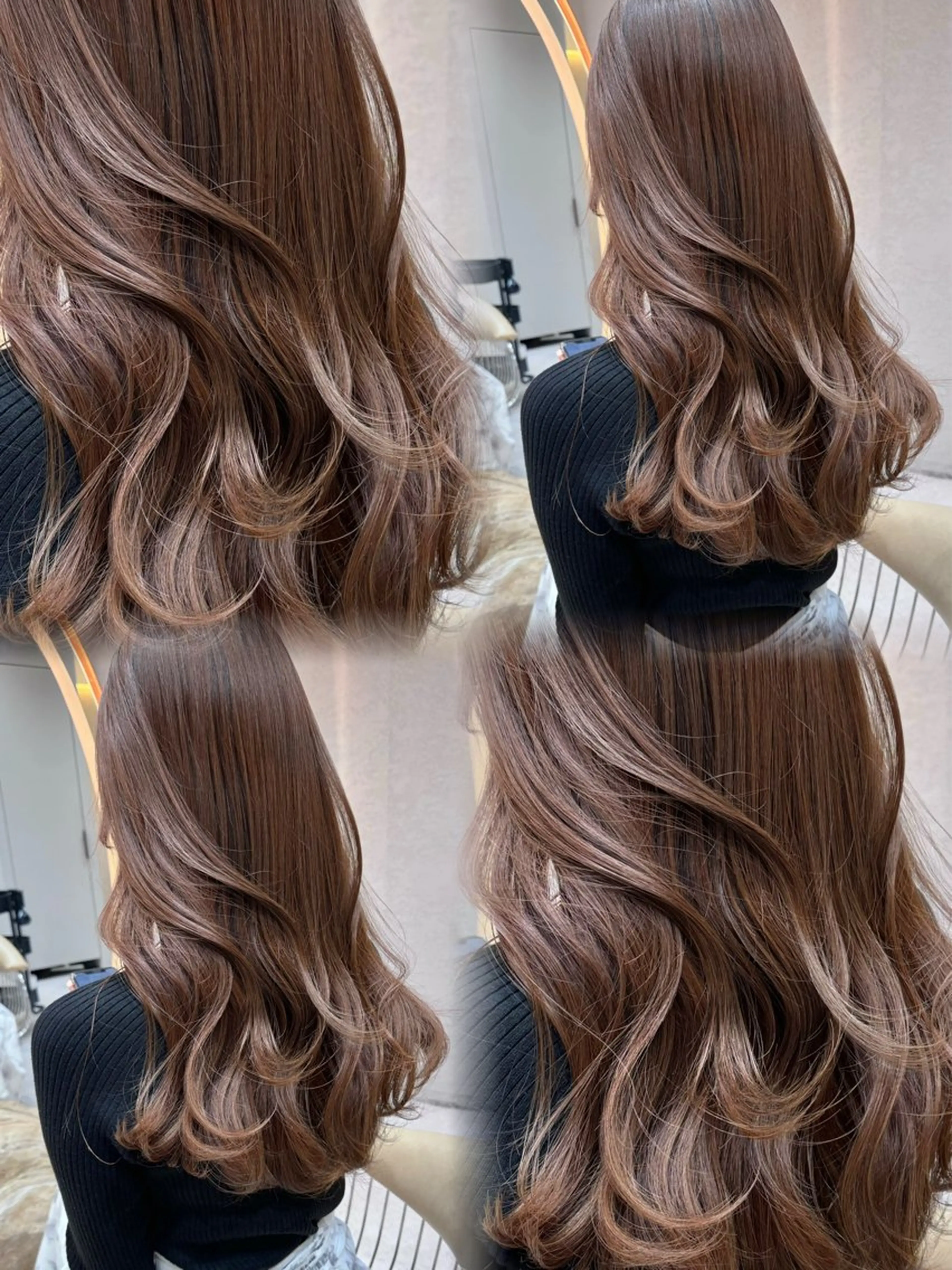 ロング ヘアカラー 🩵縮毛矯正・ボブ 岩原朋也🩵のヘアスタイル