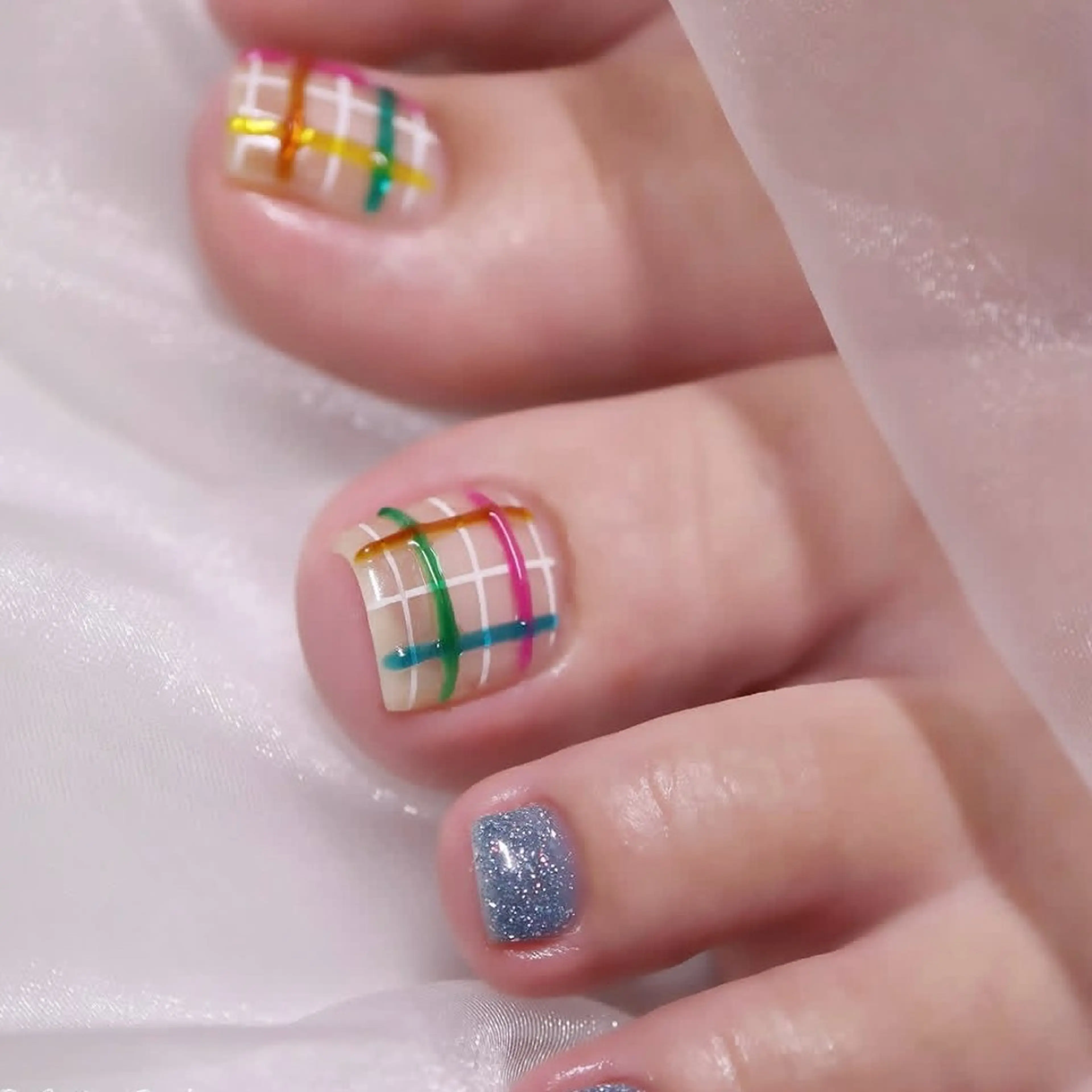 ネイル フットネイル 韓国ネイル 新大久保 💅Ayumiのネイルデザイン