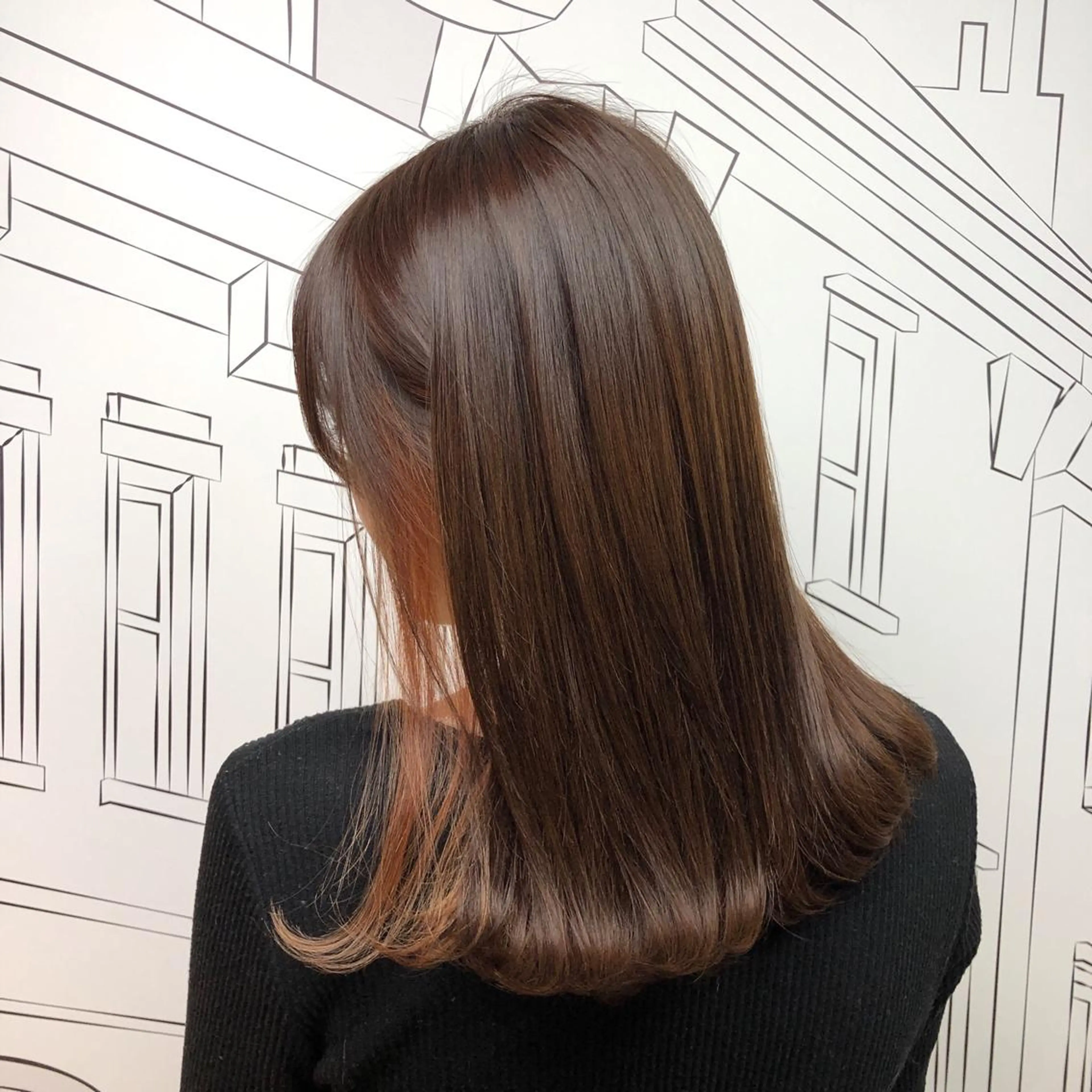 セミロング カラー レイヤー,ボブ / 彩未のヘアスタイル